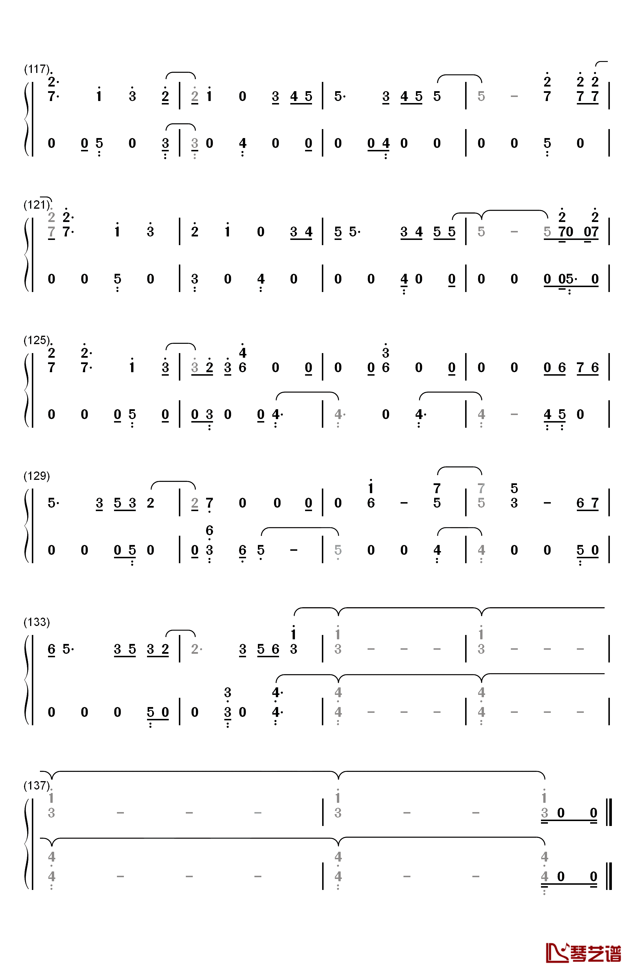 Kiss Me钢琴简谱-数字双手-MAGIC!6