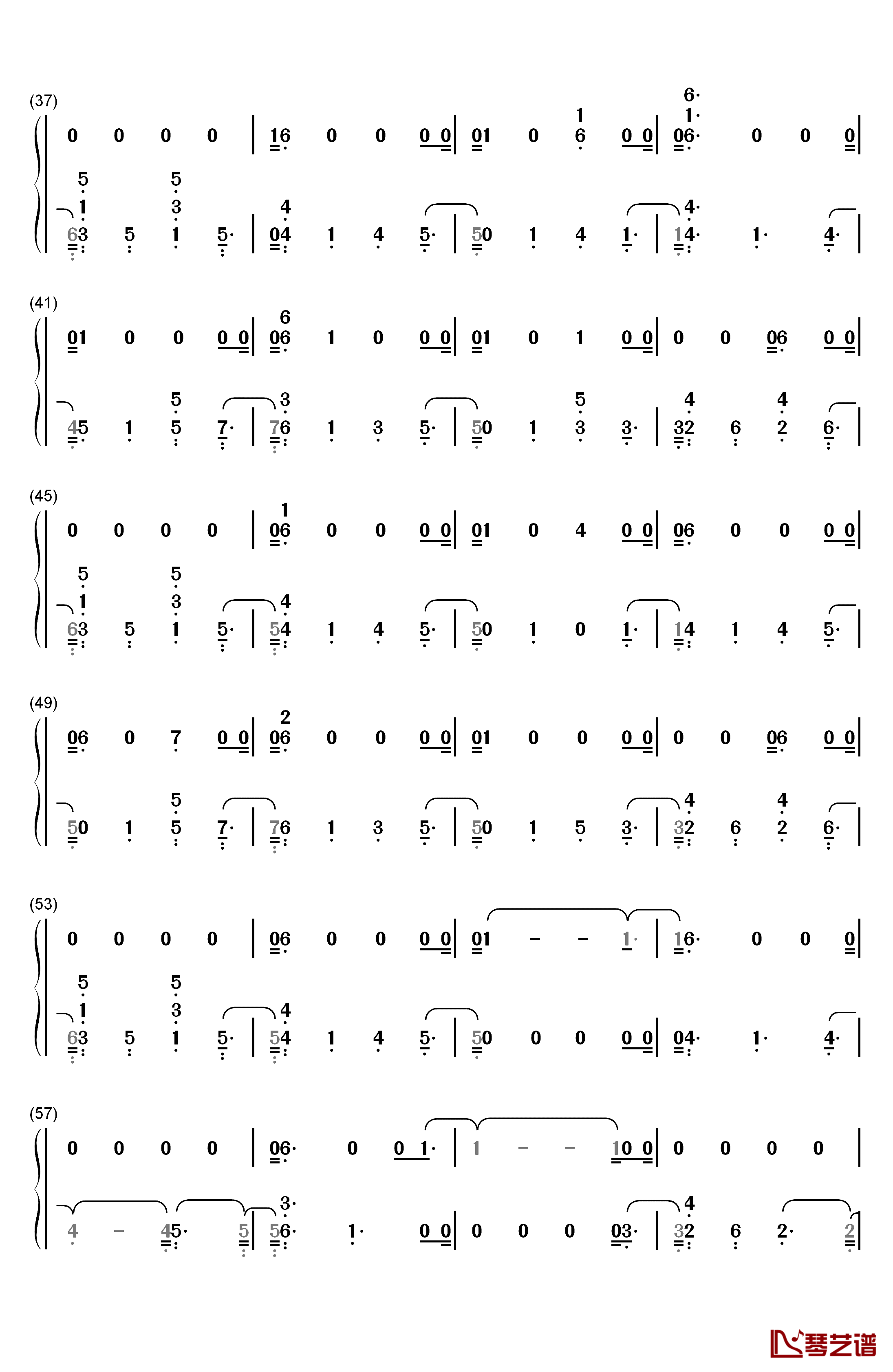 We Could Go Back钢琴简谱-数字双手-Jonas Blue3