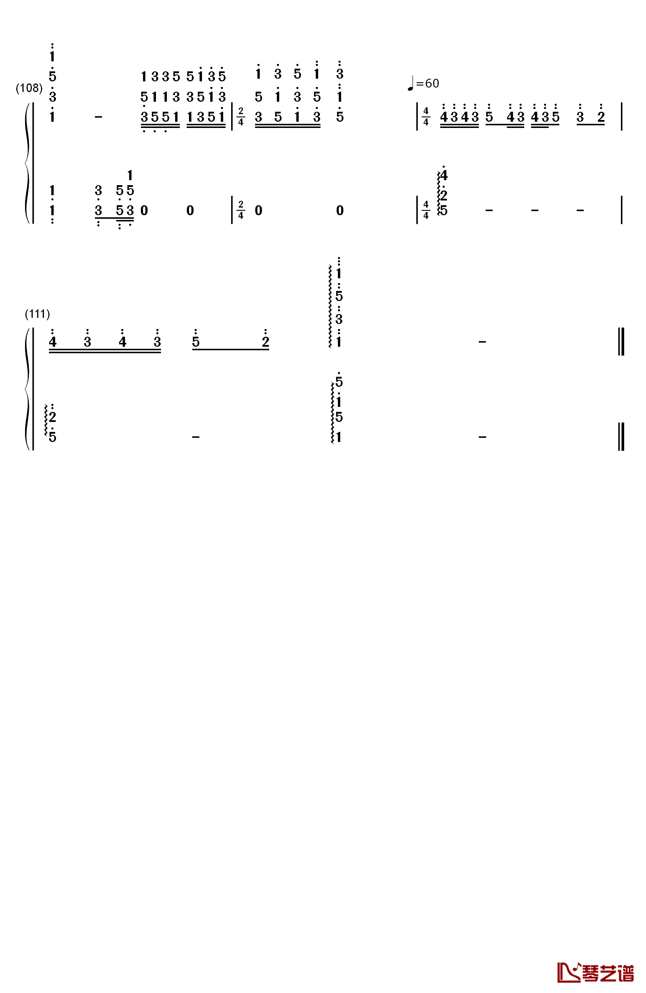 新丝绸之路钢琴简谱-数字双手-马克西姆 吴牧野8