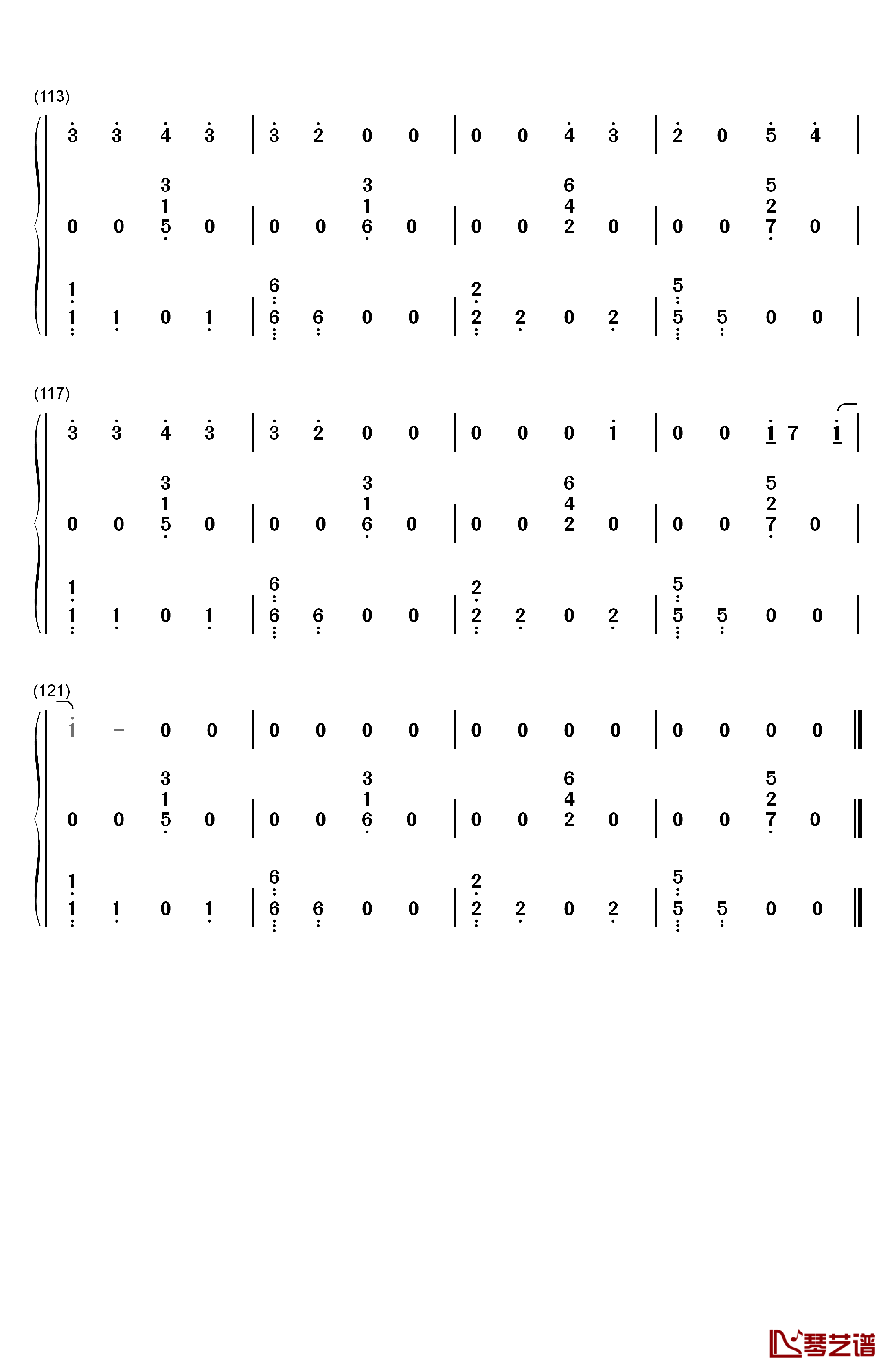 Anxiety钢琴简谱-数字双手-Julia Michaels Selena Gomez8