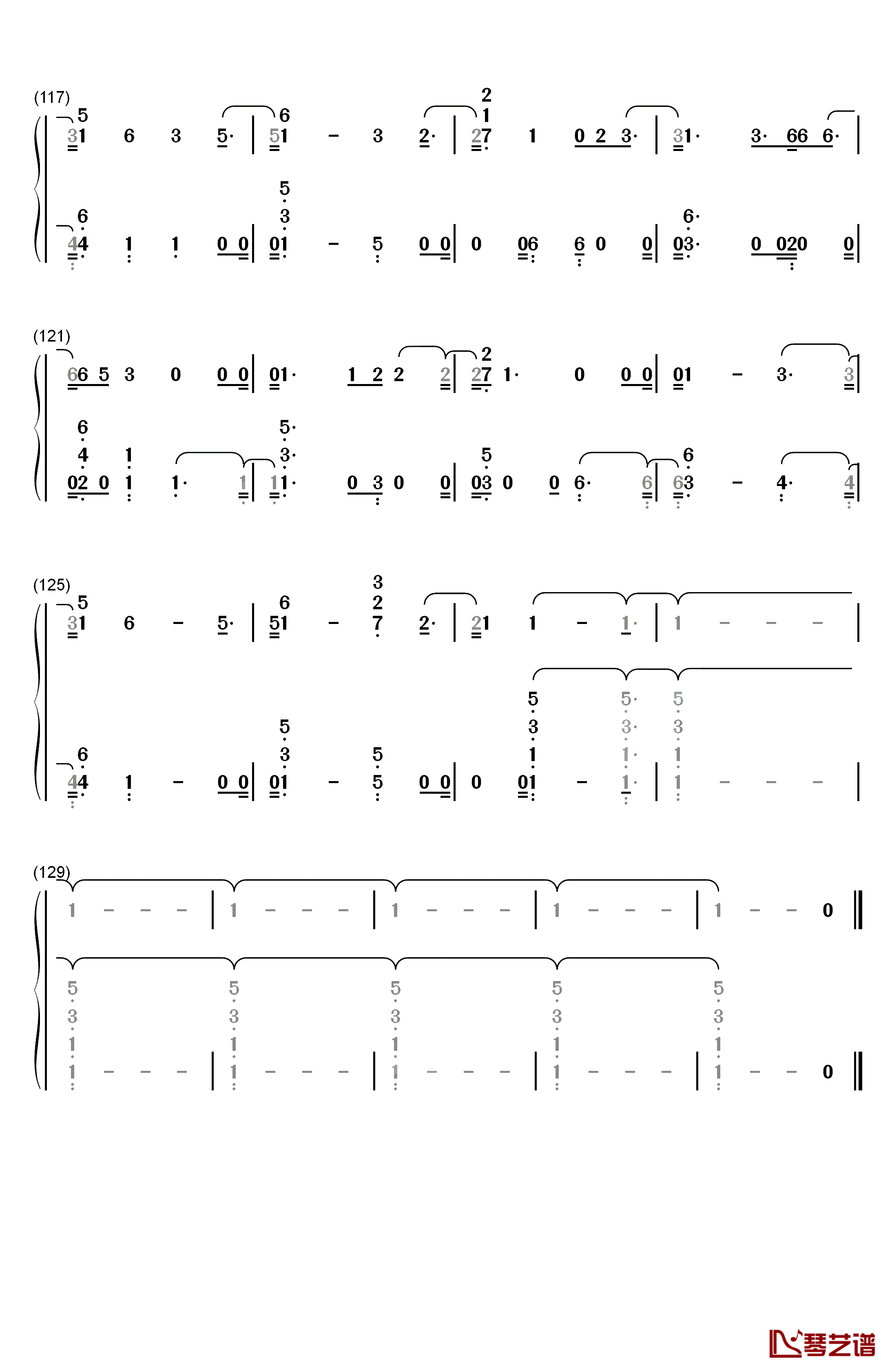 Patient钢琴简谱-数字双手-Charlie Puth7