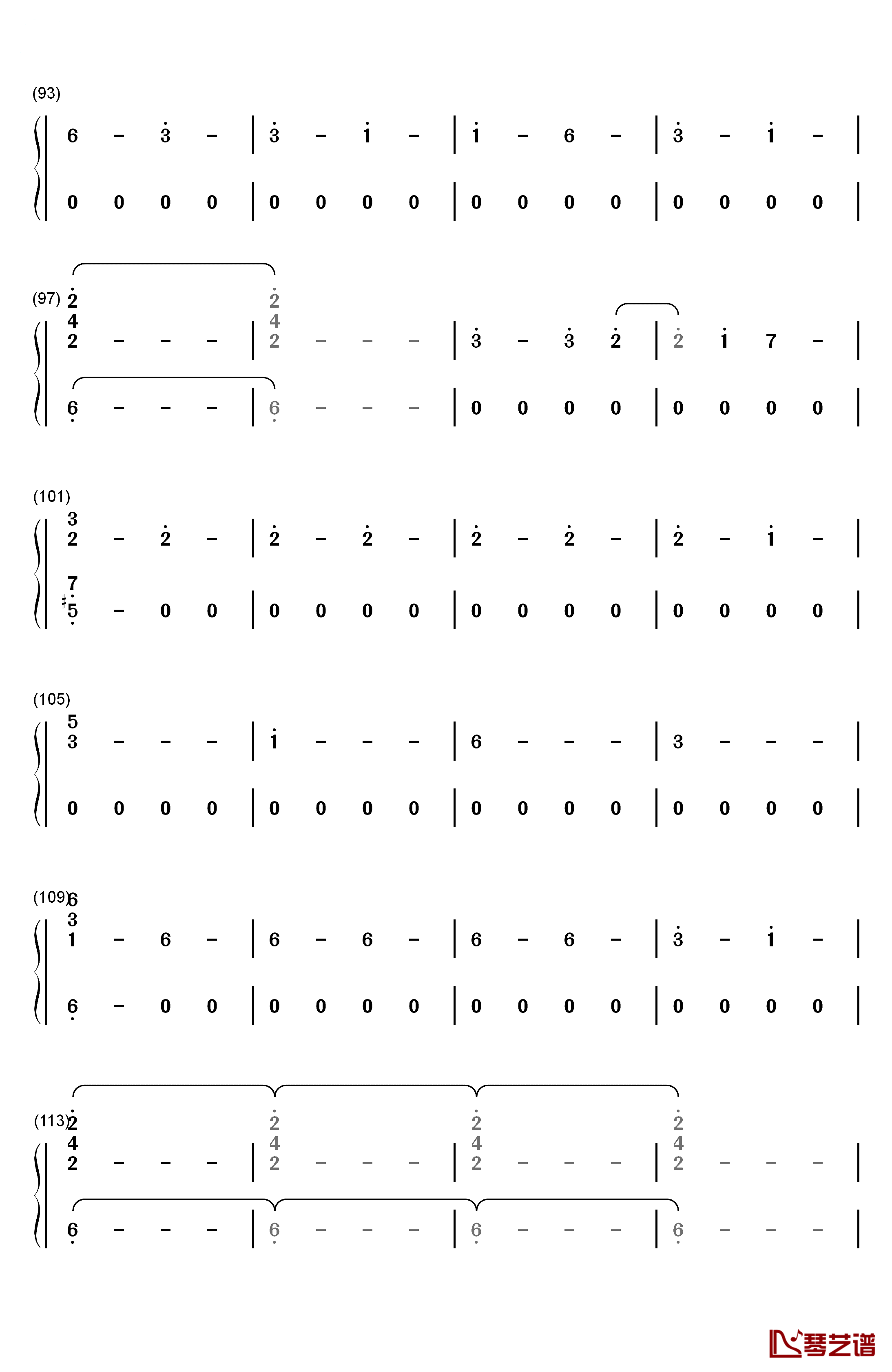 Corazón钢琴简谱-数字双手-Maluma5