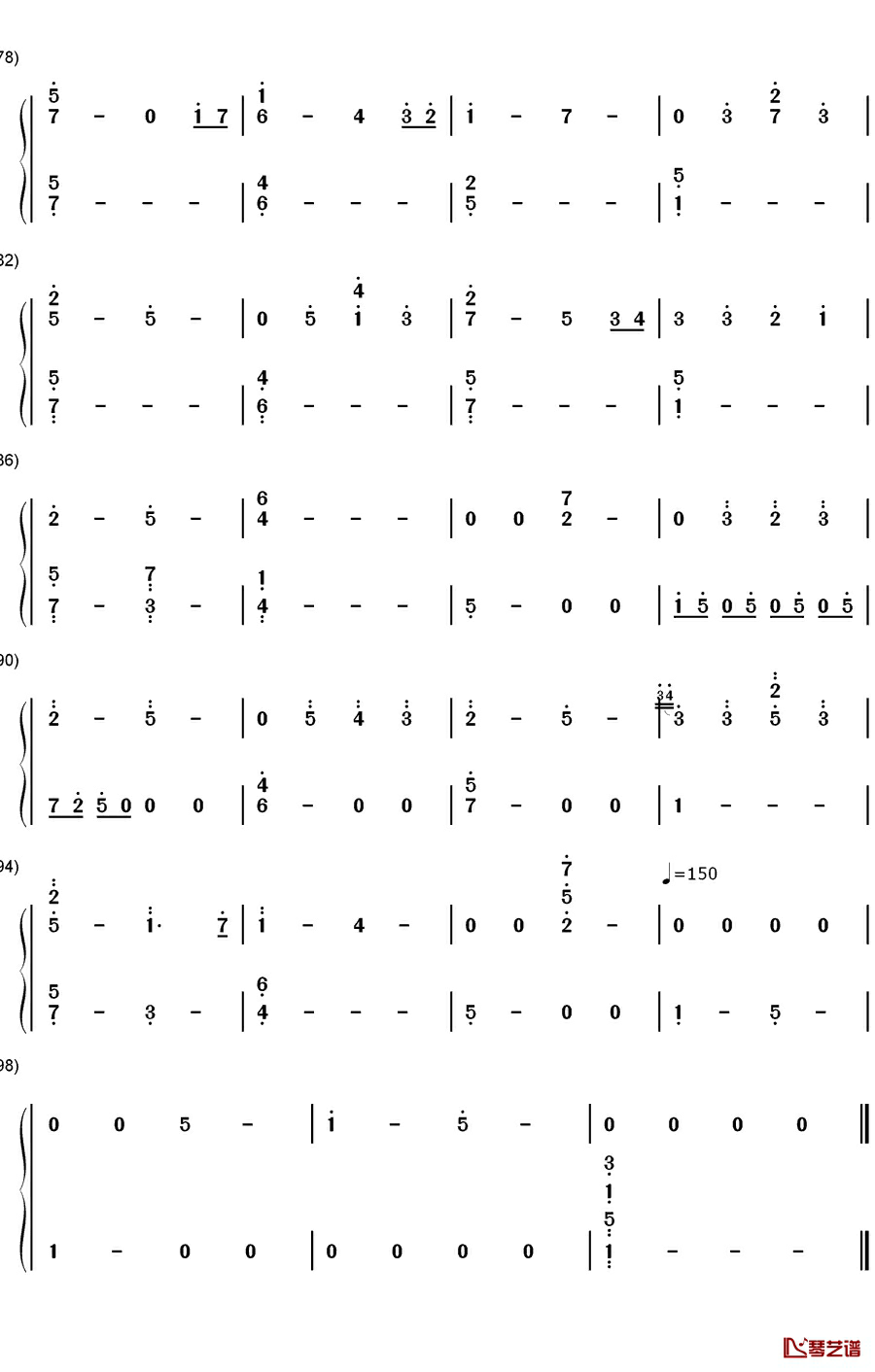 Where Are You Christmas钢琴简谱-数字双手-The Piano Guys5