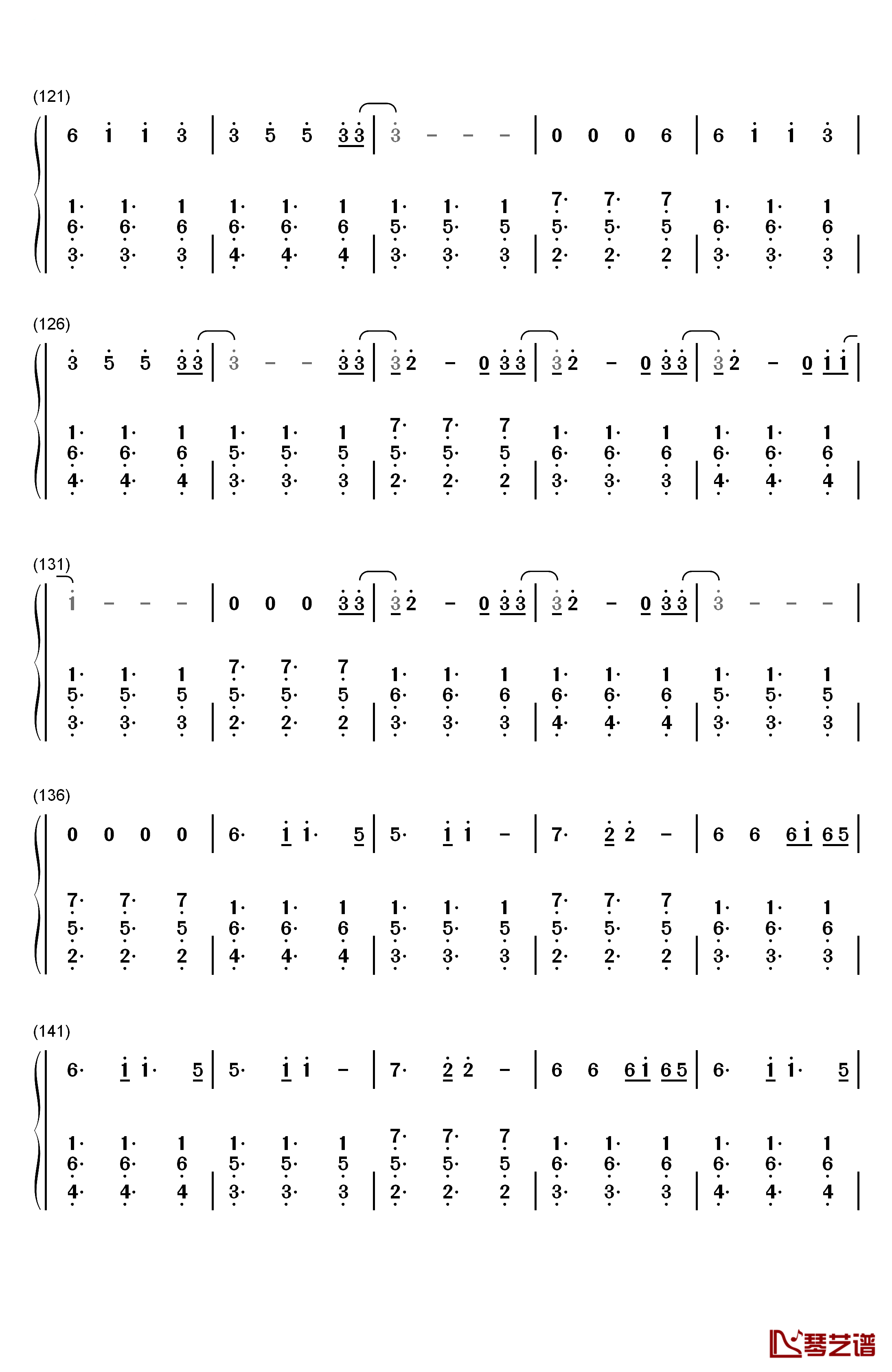 The Greatest钢琴简谱-数字双手-Sia6