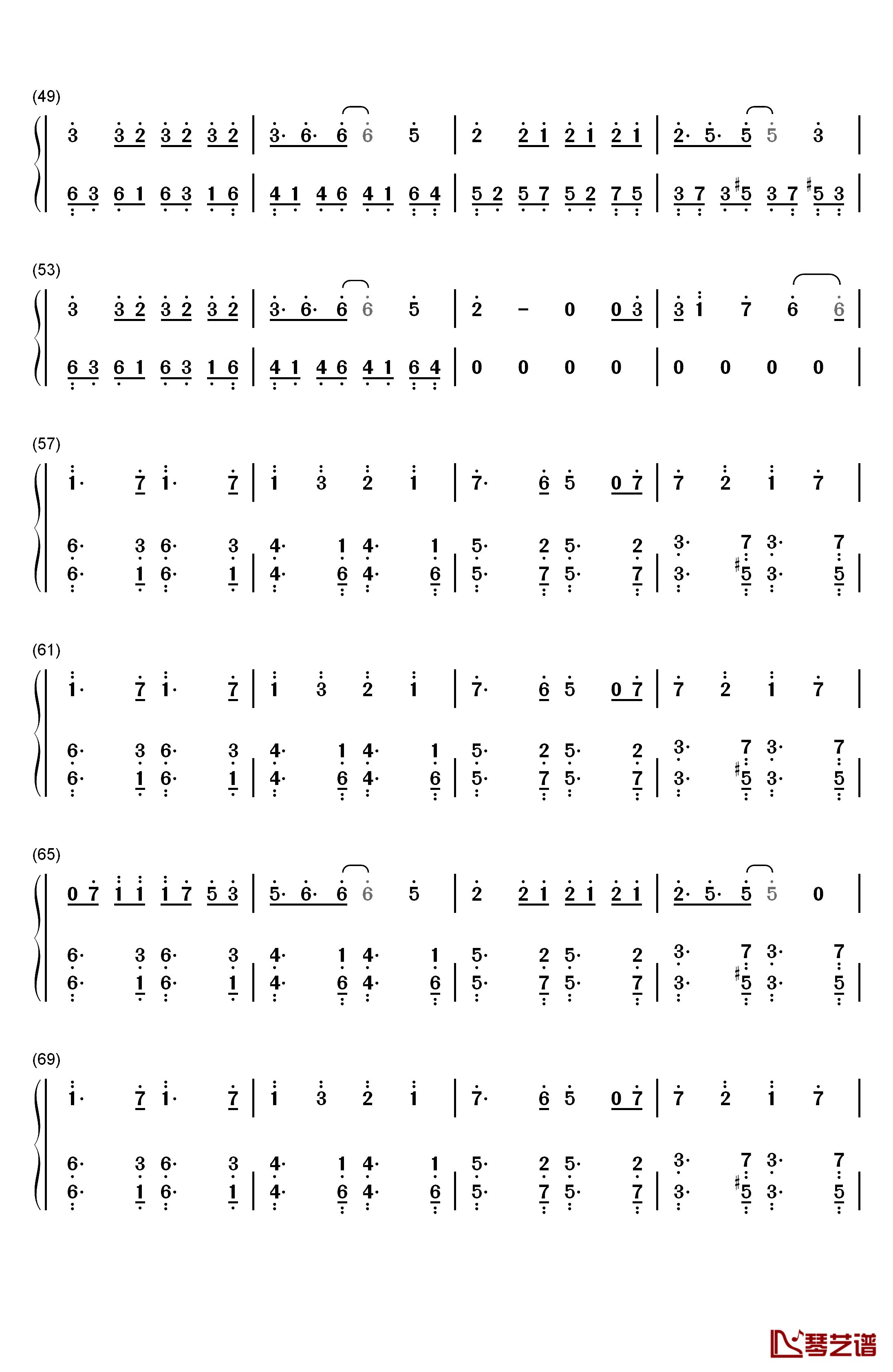 Different World钢琴简谱-数字双手-Alan Walker K-391 Sofia Carson CORSAK3