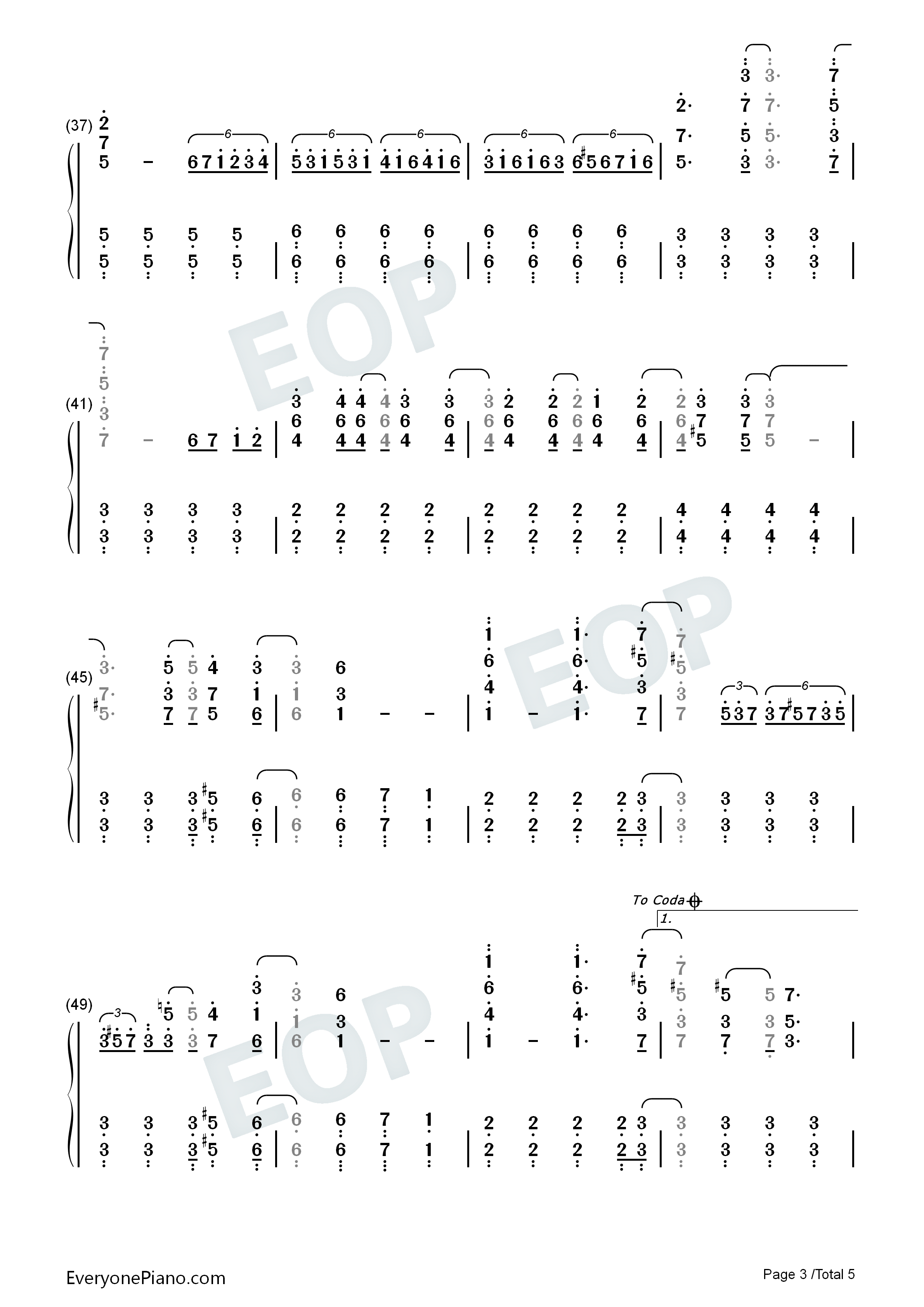 Im Still Standing钢琴简谱-Elton John Bernie Taupin演唱3