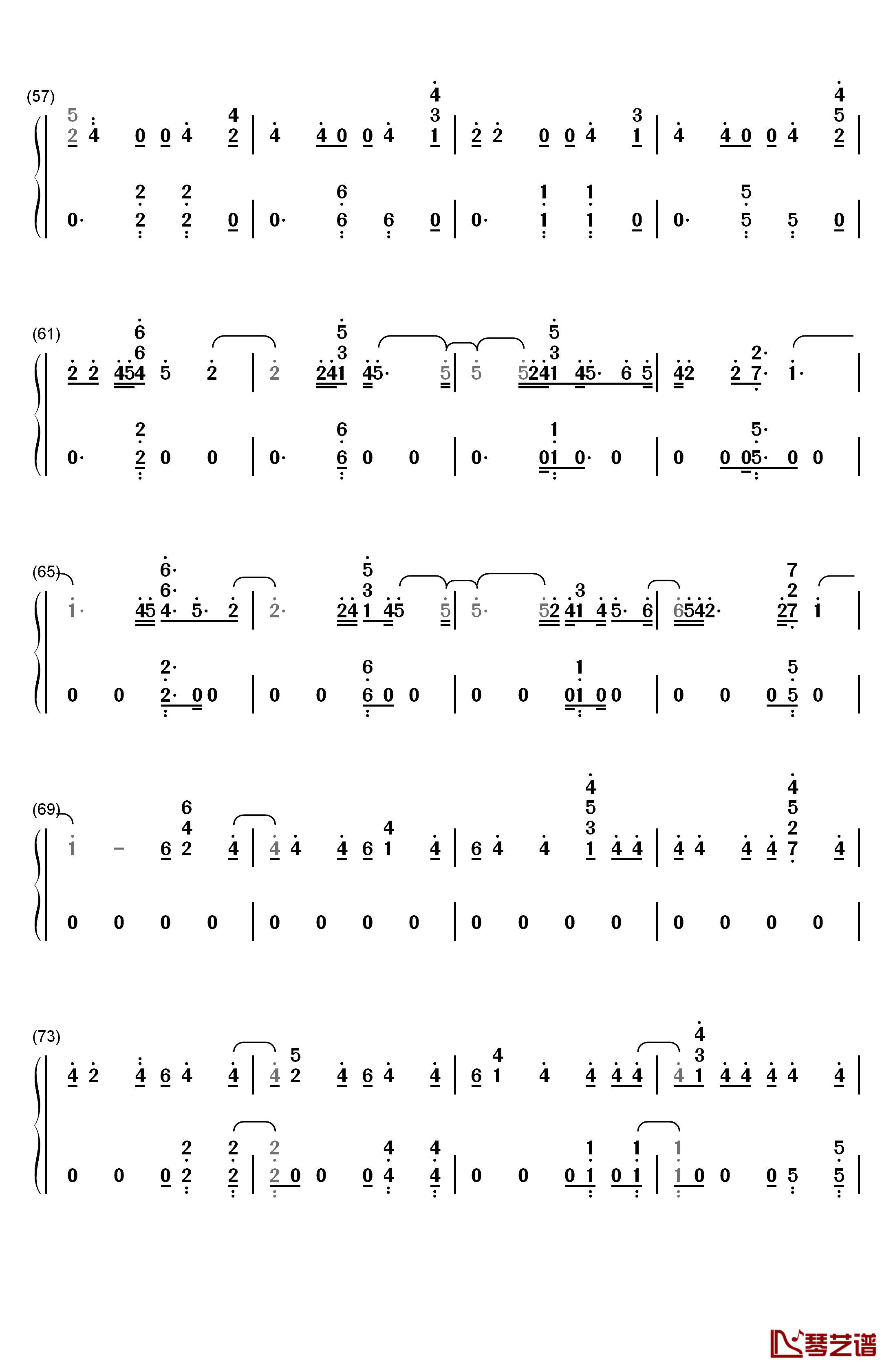 Love So Soft钢琴简谱-数字双手-Kelly Clarkson4