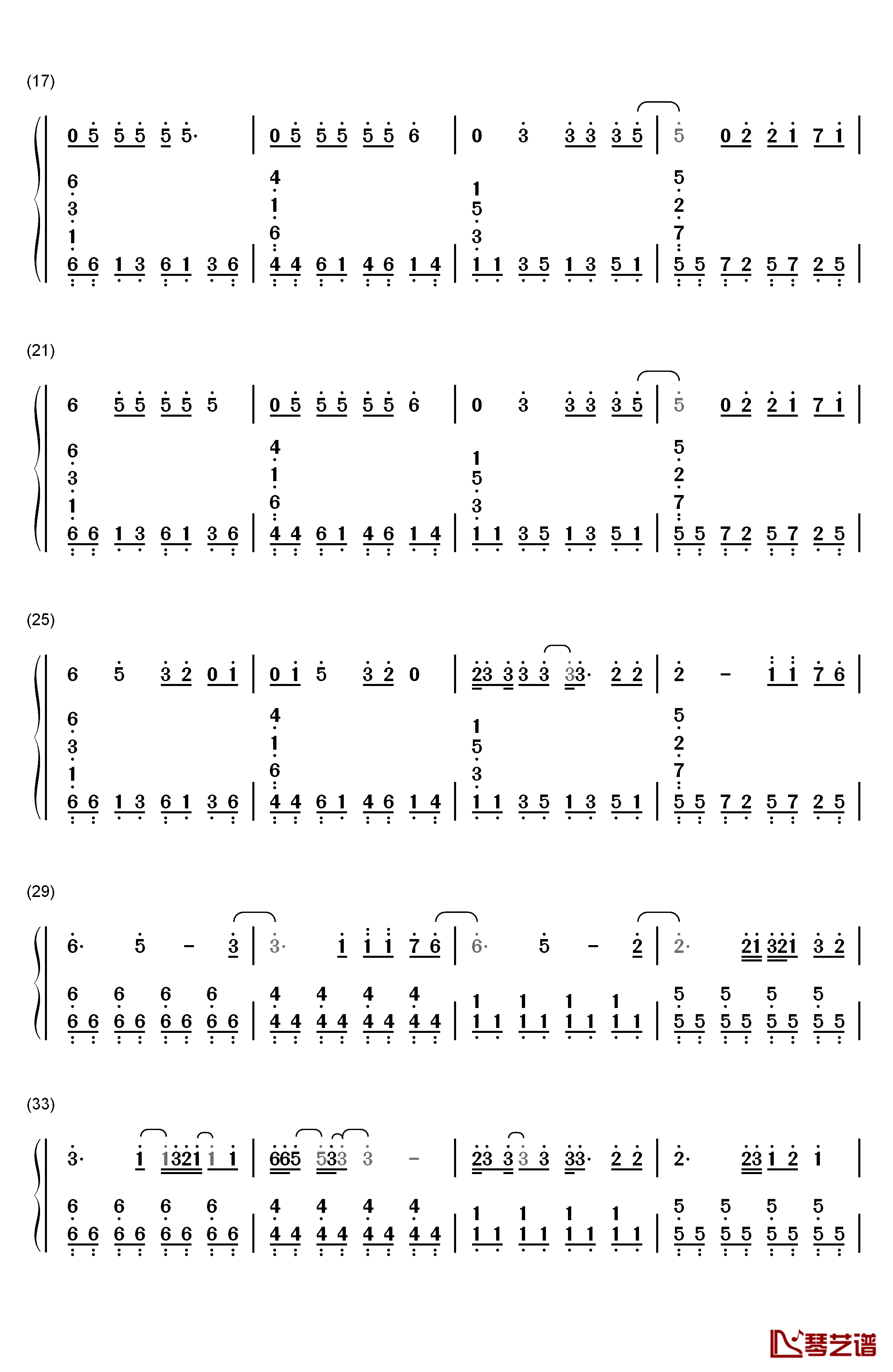 Love Will Remember钢琴简谱-数字双手-Selena Gomez2