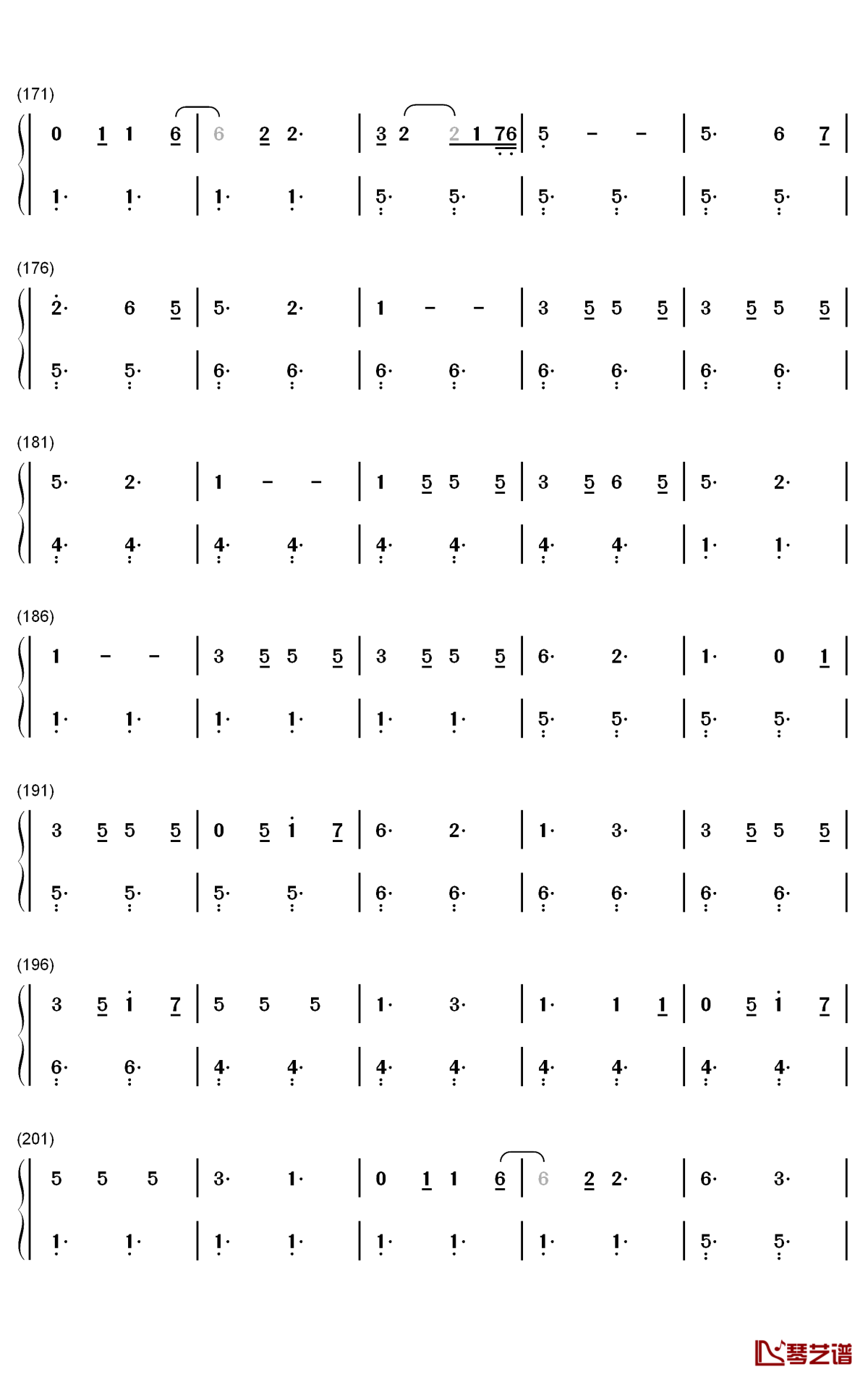 Savage Love钢琴简谱-数字双手- Jawsh 685 Jason Derulo6