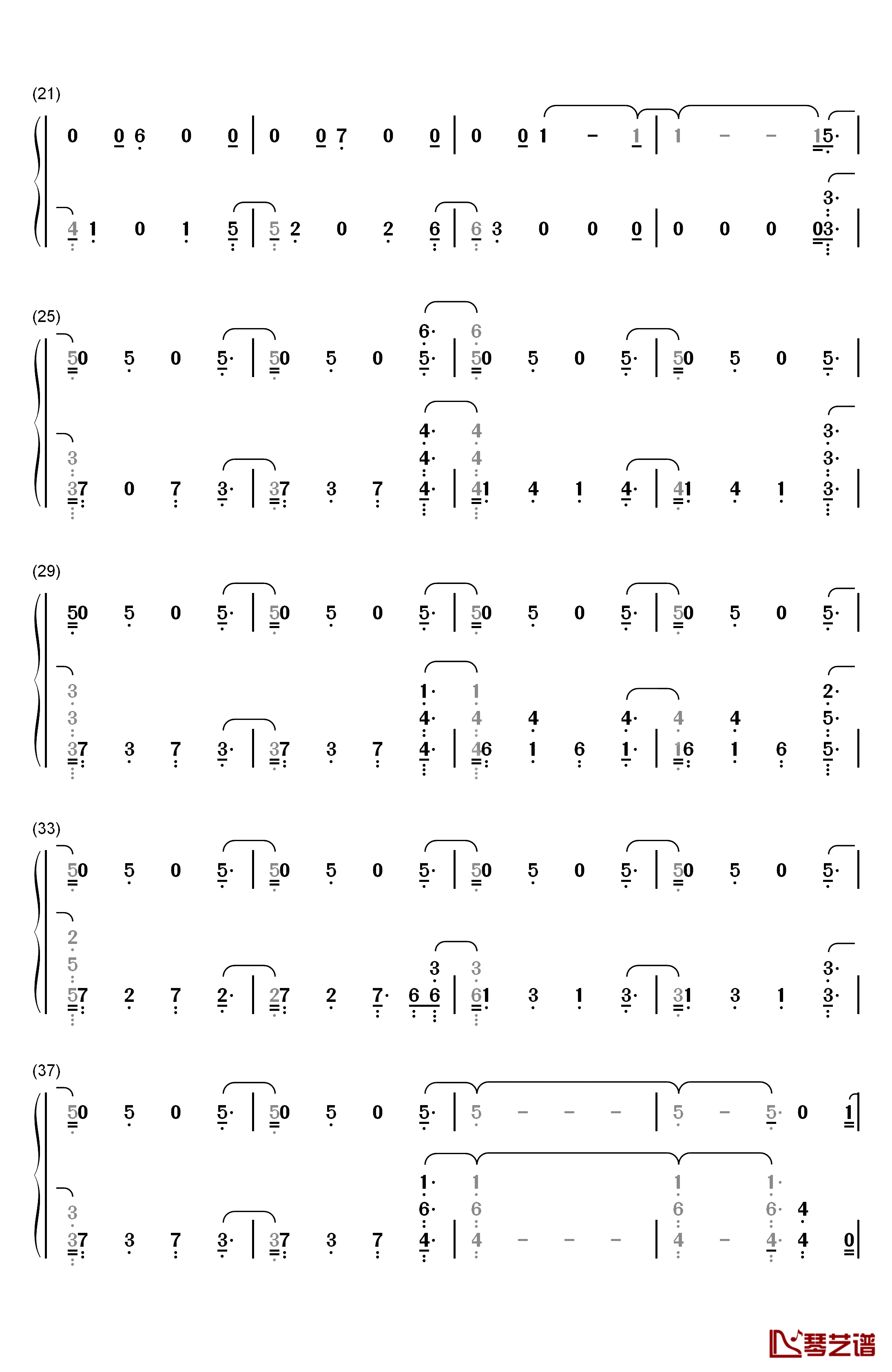 Perfectly Wrong钢琴简谱-数字双手-Shawn Mendes2