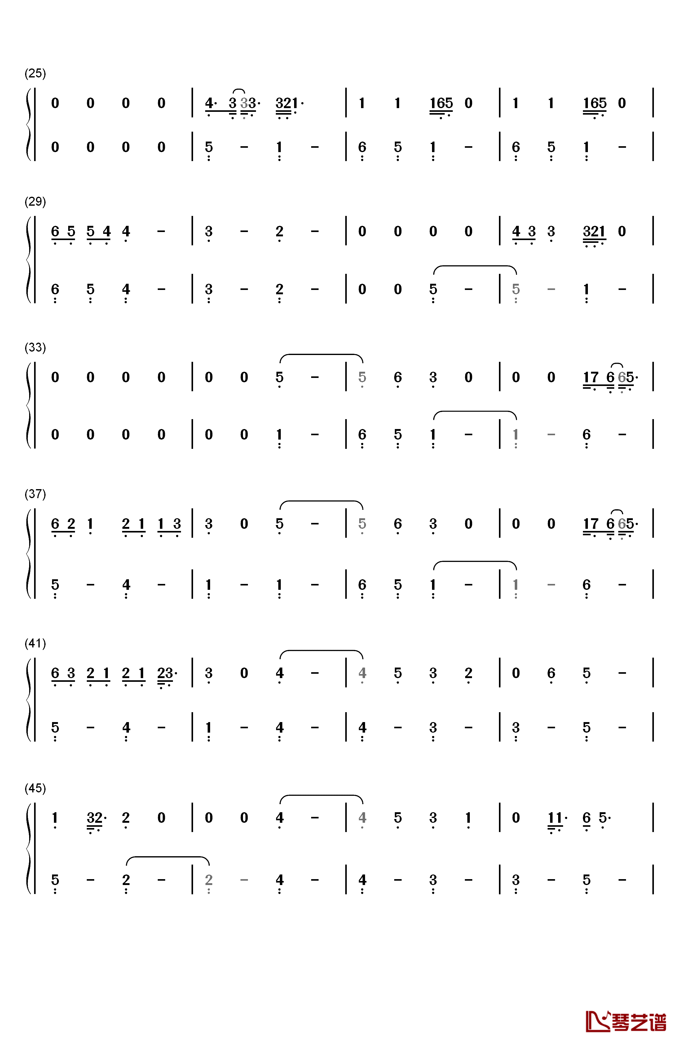 Sweet Creature钢琴简谱-数字双手-Harry Styles2