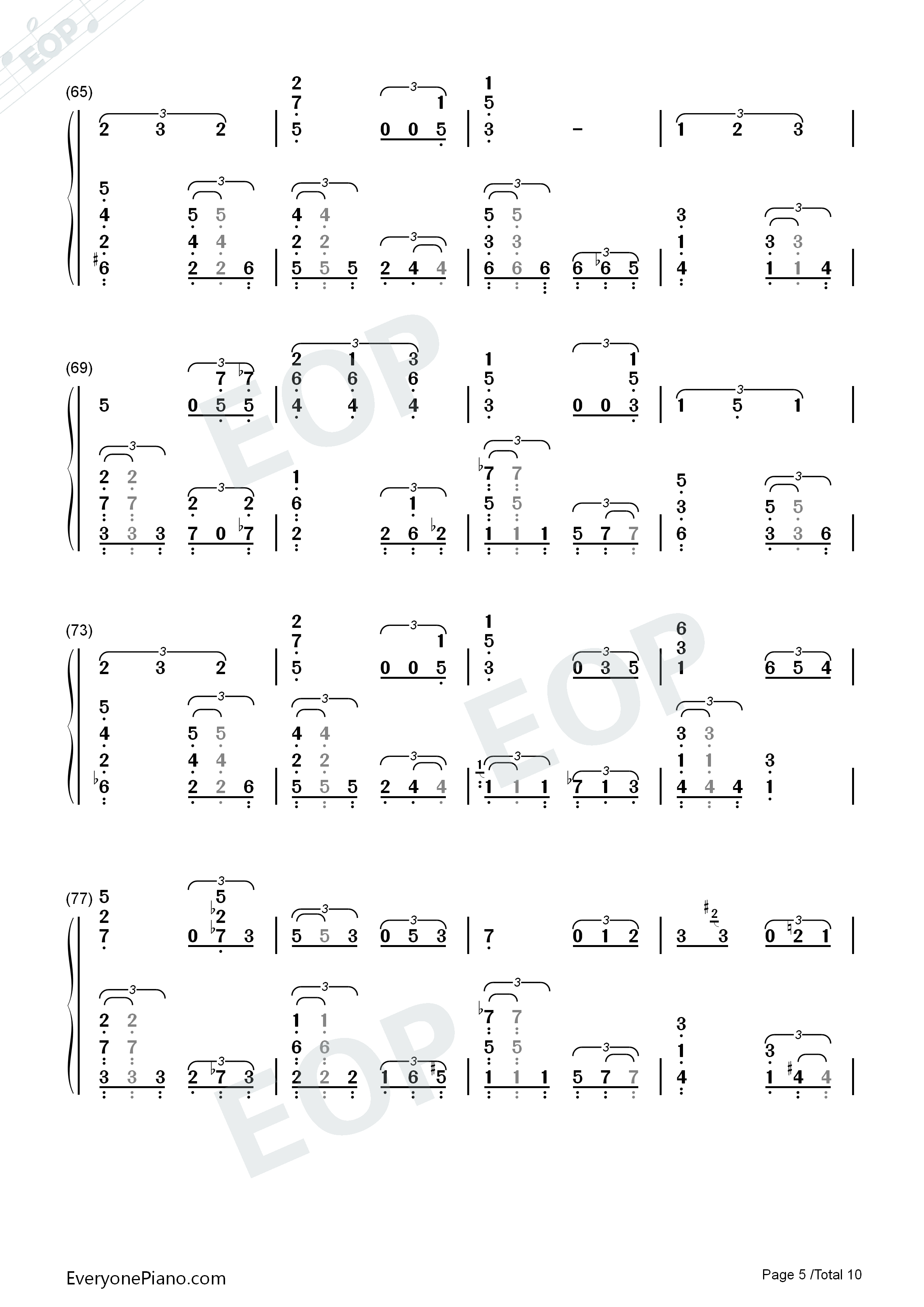 地球をあげる钢琴简谱-LUMi はるまきごはん演唱5