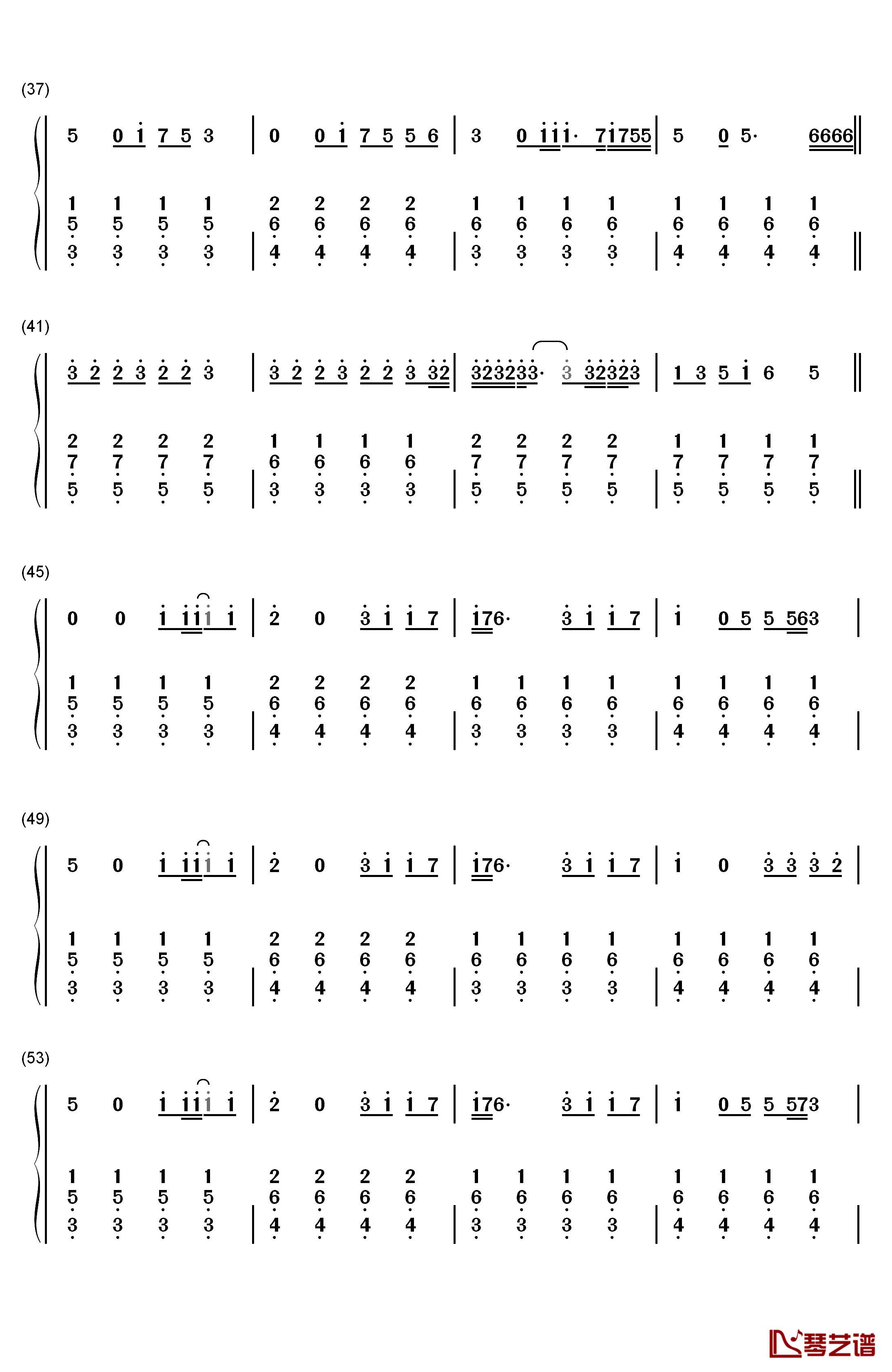 Fire Meet Gasoline钢琴简谱-数字双手-Sia3