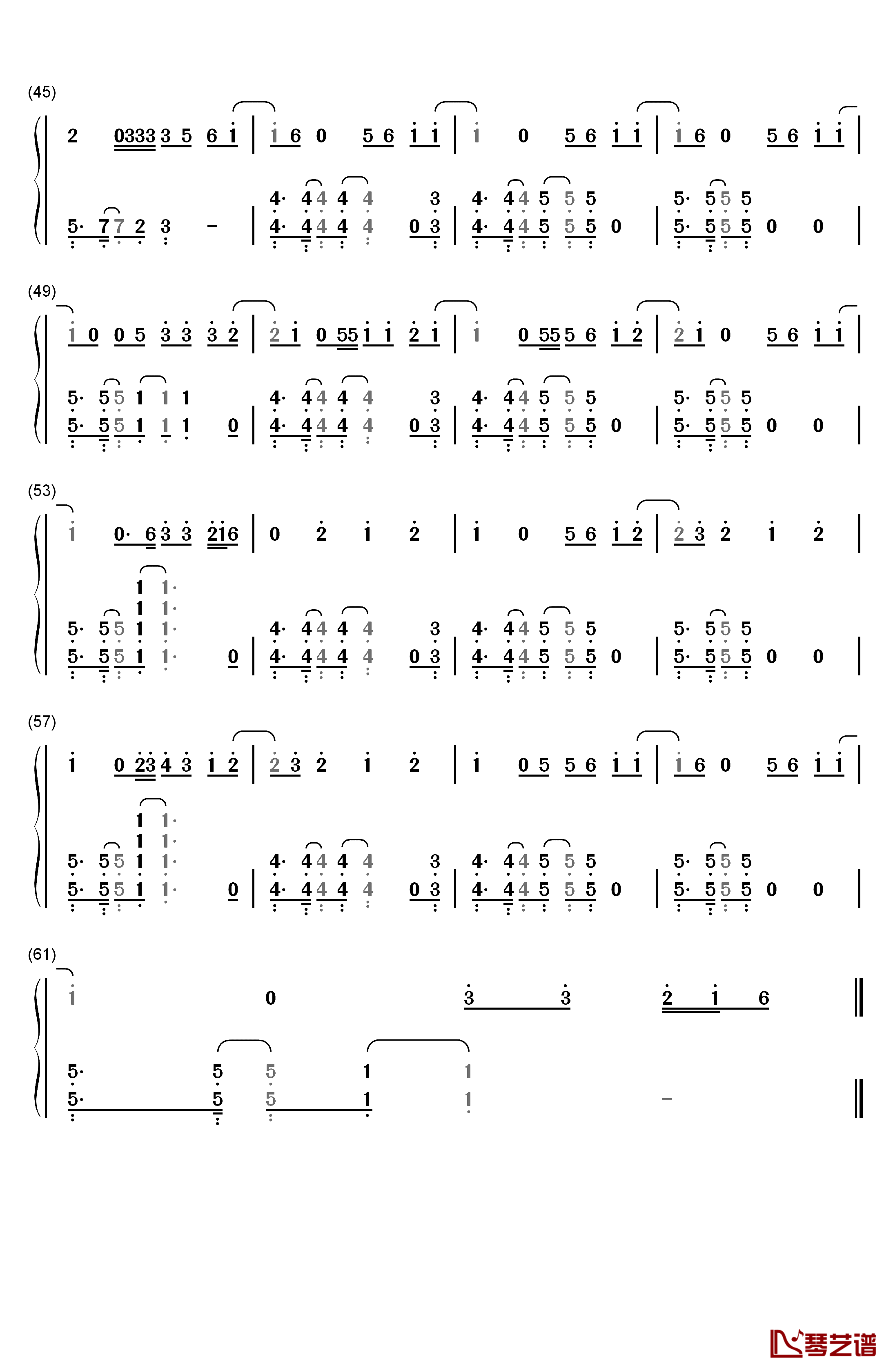 In The Arms Of A Stranger钢琴简谱-数字双手-Mike Posner Grey3