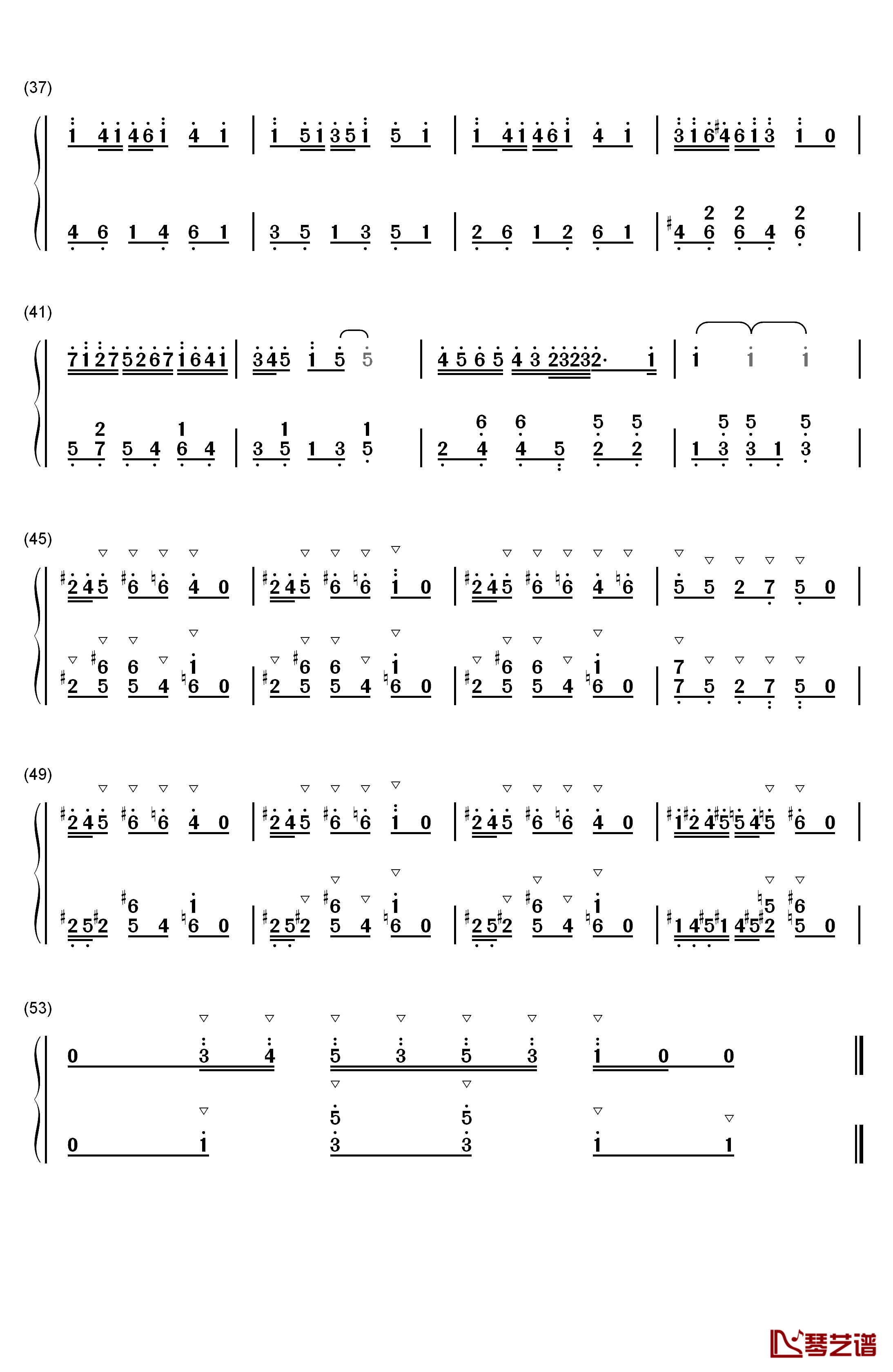 Back In The Old Hut钢琴简谱-数字双手-Remedios3