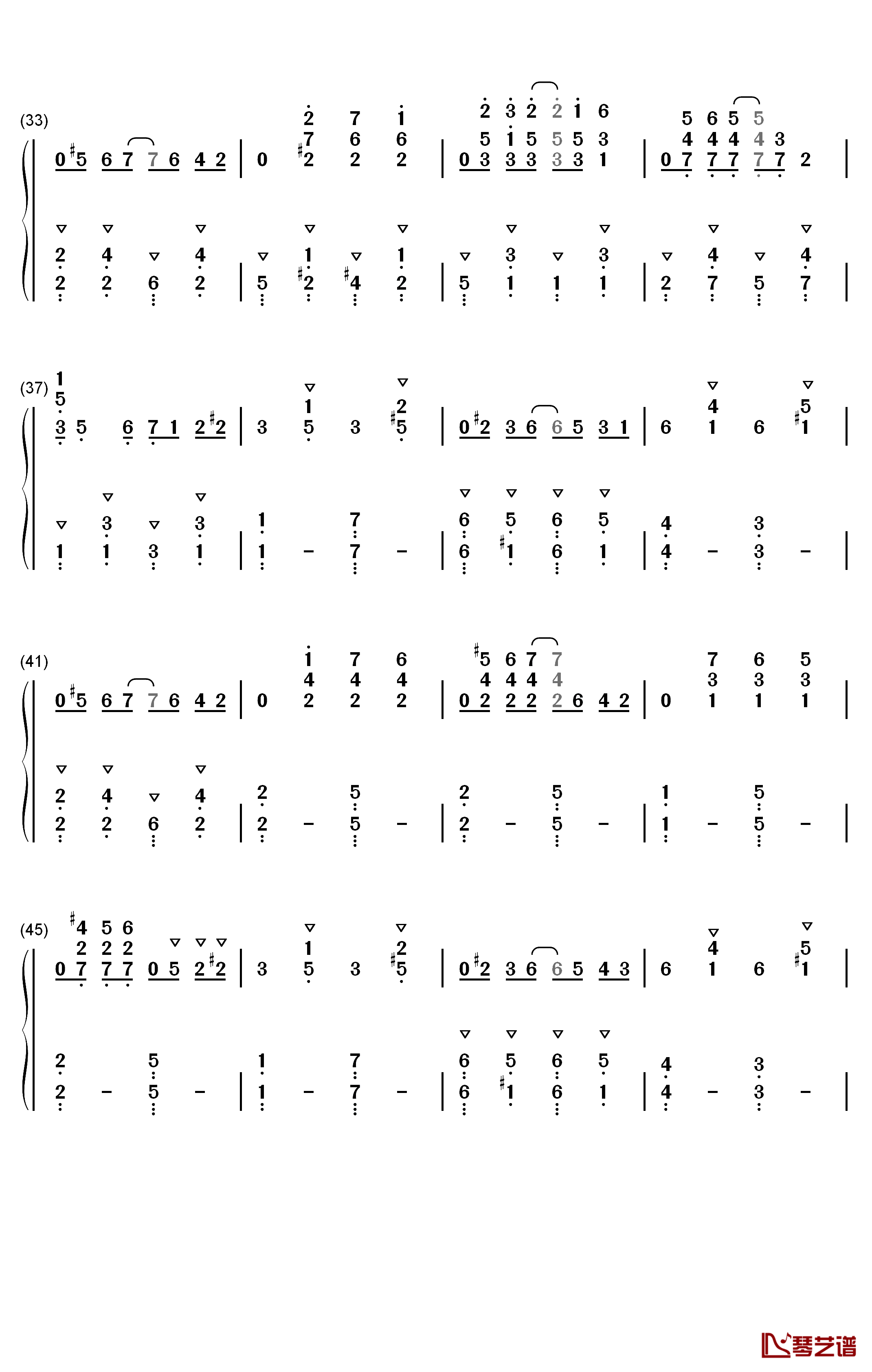 Temptation Rag钢琴简谱-数字双手-Hildur Guðnadóttir3