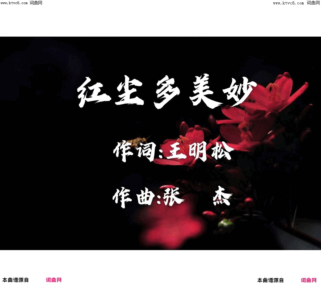 红尘多美妙简谱1