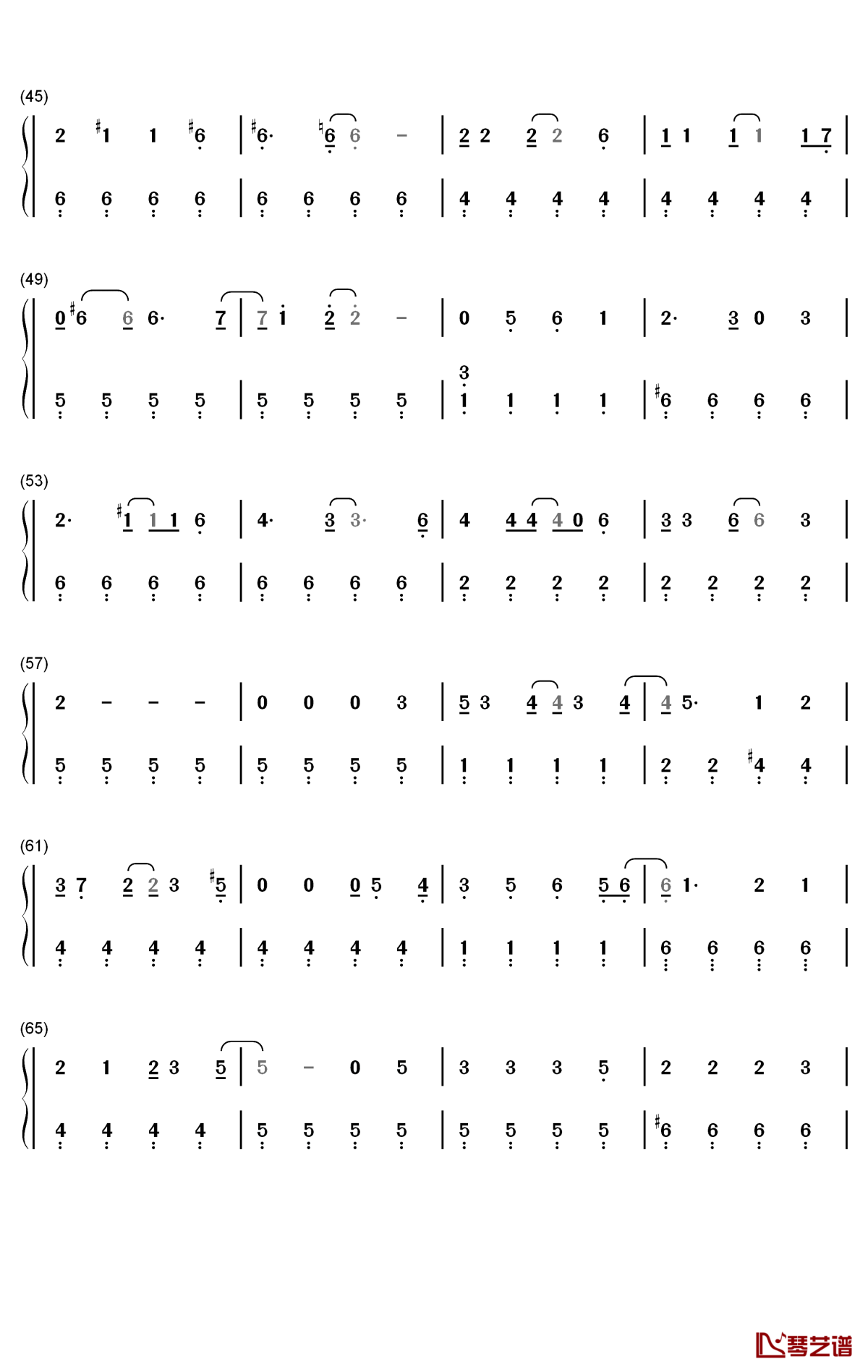 A Hand for Mrs Claus钢琴简谱-数字双手-Idina Menzel Ariana Grande3