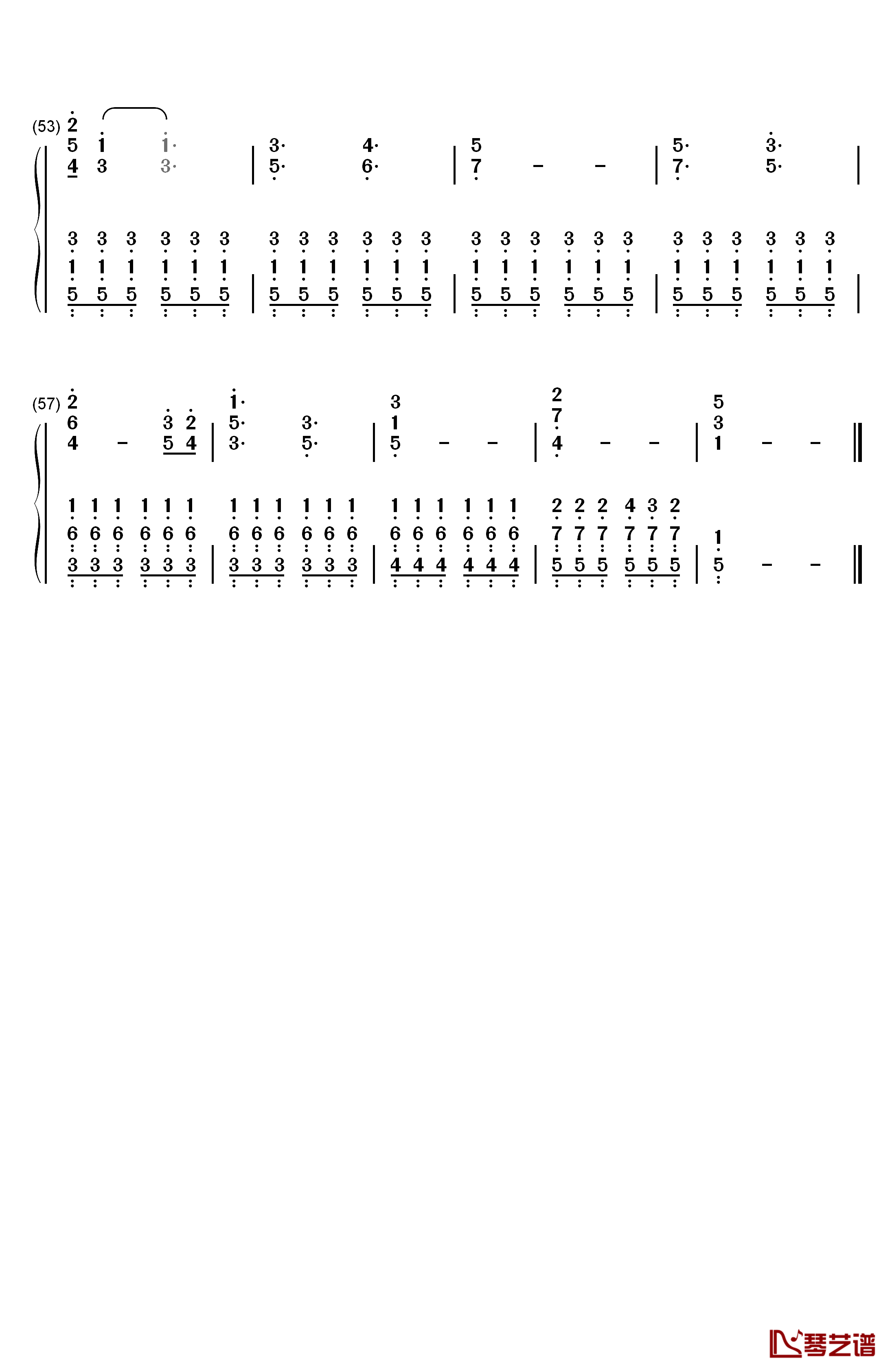 Are You Ready钢琴简谱-数字双手-Bis4