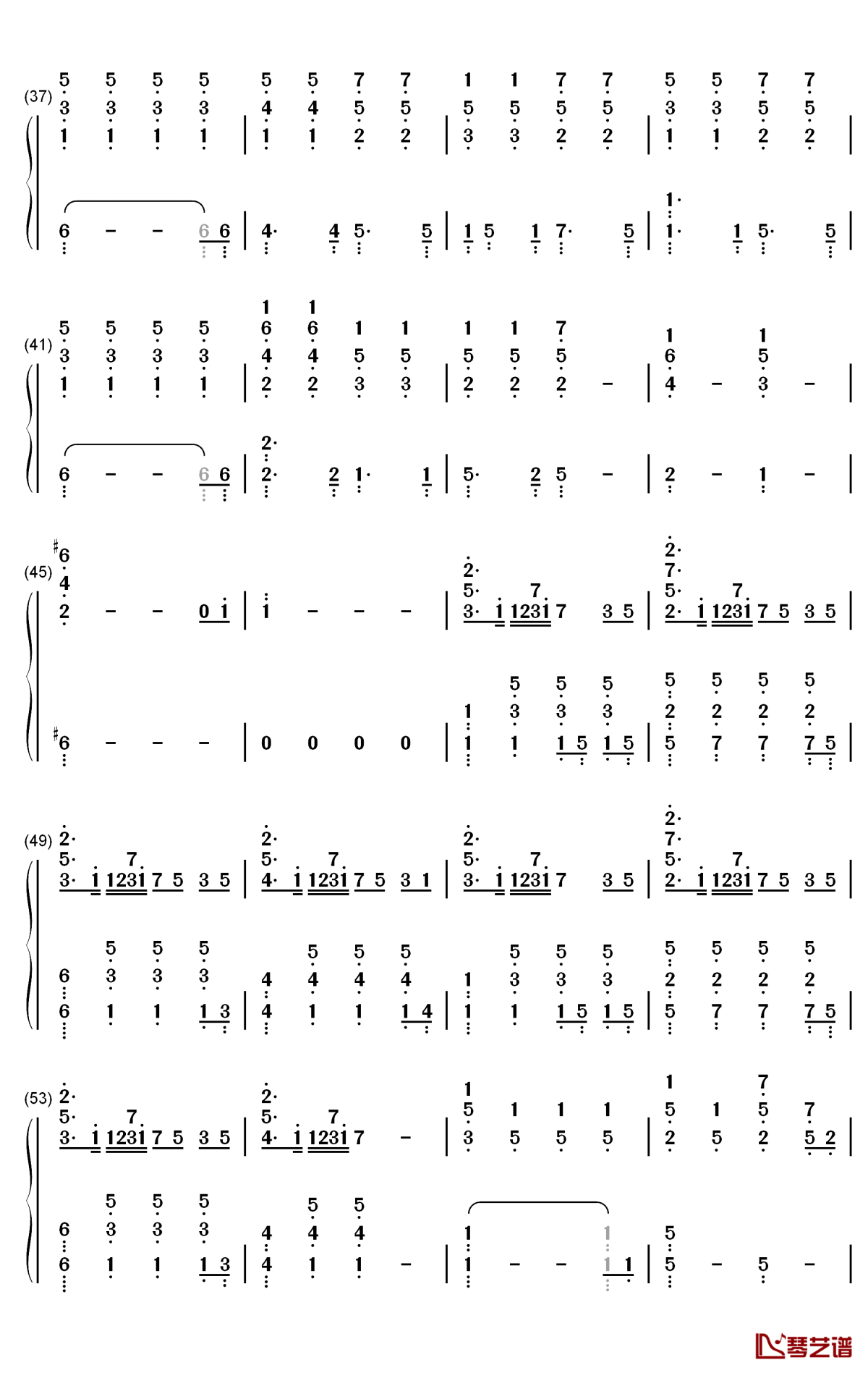 你要相信这不是最后一天钢琴简谱-数字双手-华晨宇3