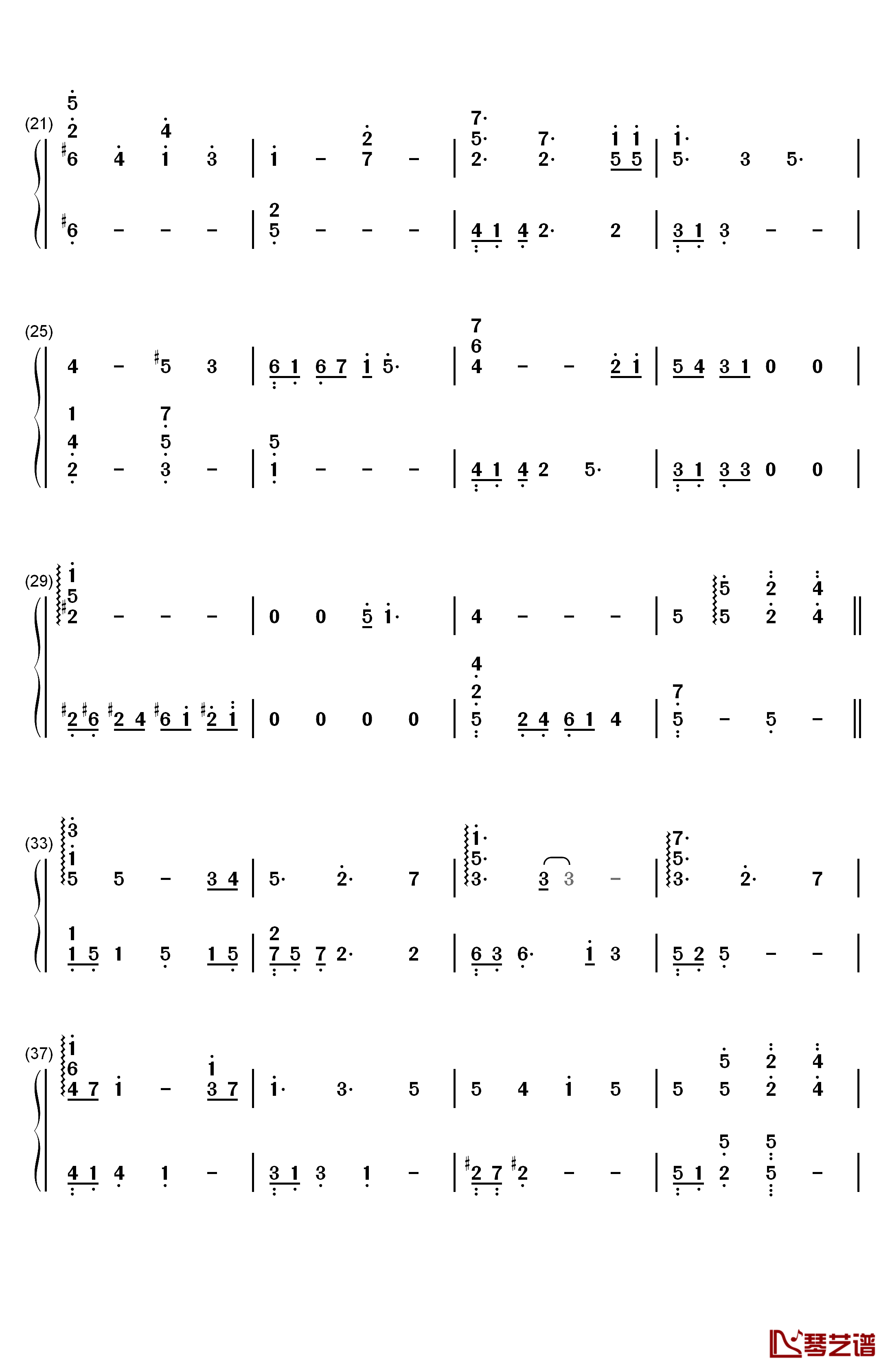 Fairy Wreath钢琴简谱-数字双手-MANYO2