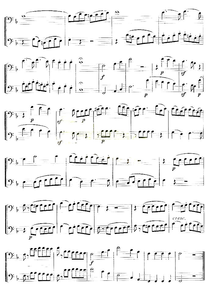 可爱的名字选自歌剧《弄臣》简谱1