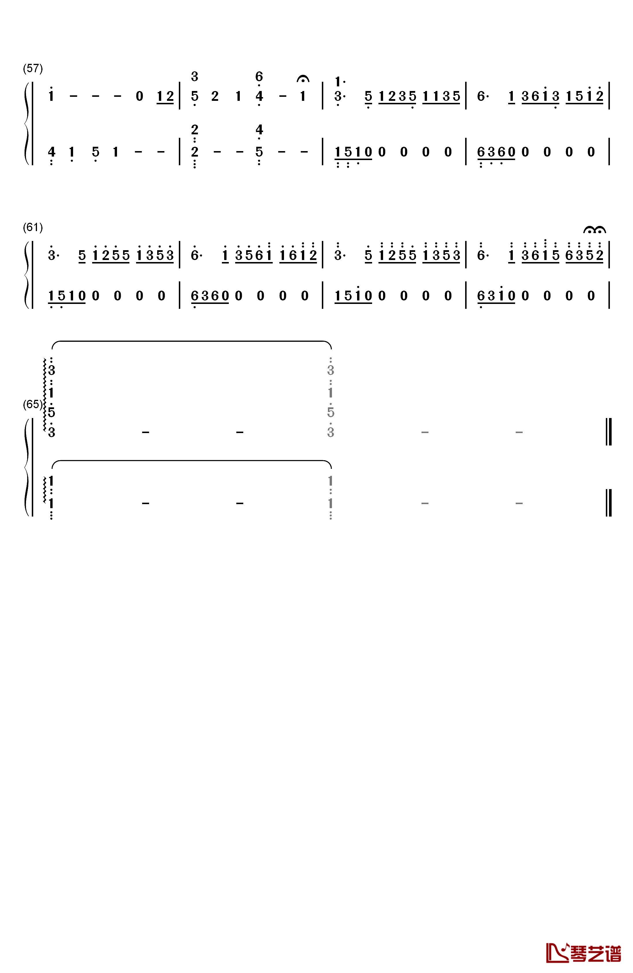 Sleeping Dove钢琴简谱-数字双手-David Lanz4