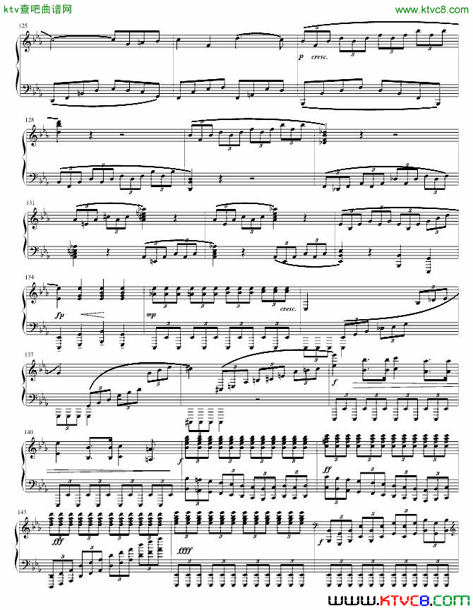 第一钢琴奏鸣曲简谱1