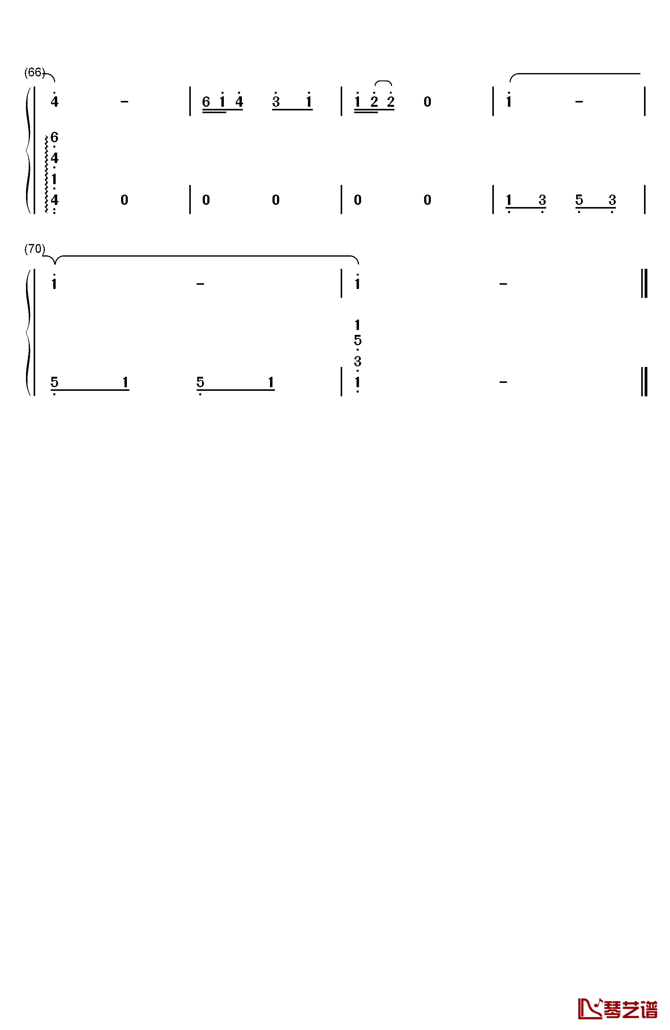 仿佛回到少女时代钢琴简谱-数字双手-ZARD3