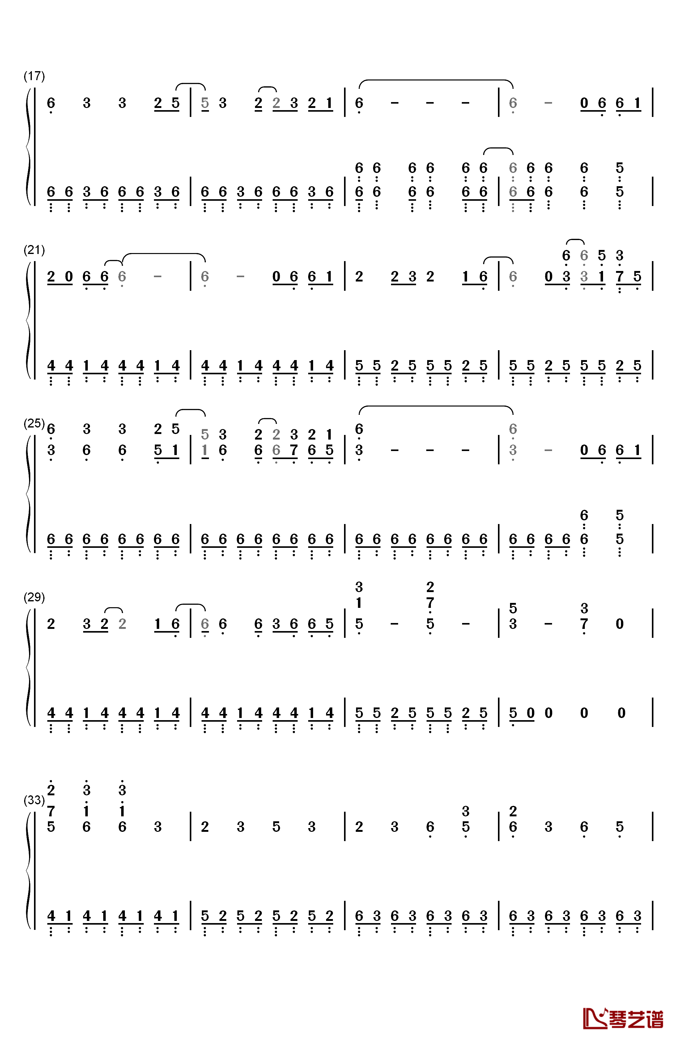 からくり卍ばーすと钢琴简谱-数字双手-镜音リンAppend 镜音レンAppend2