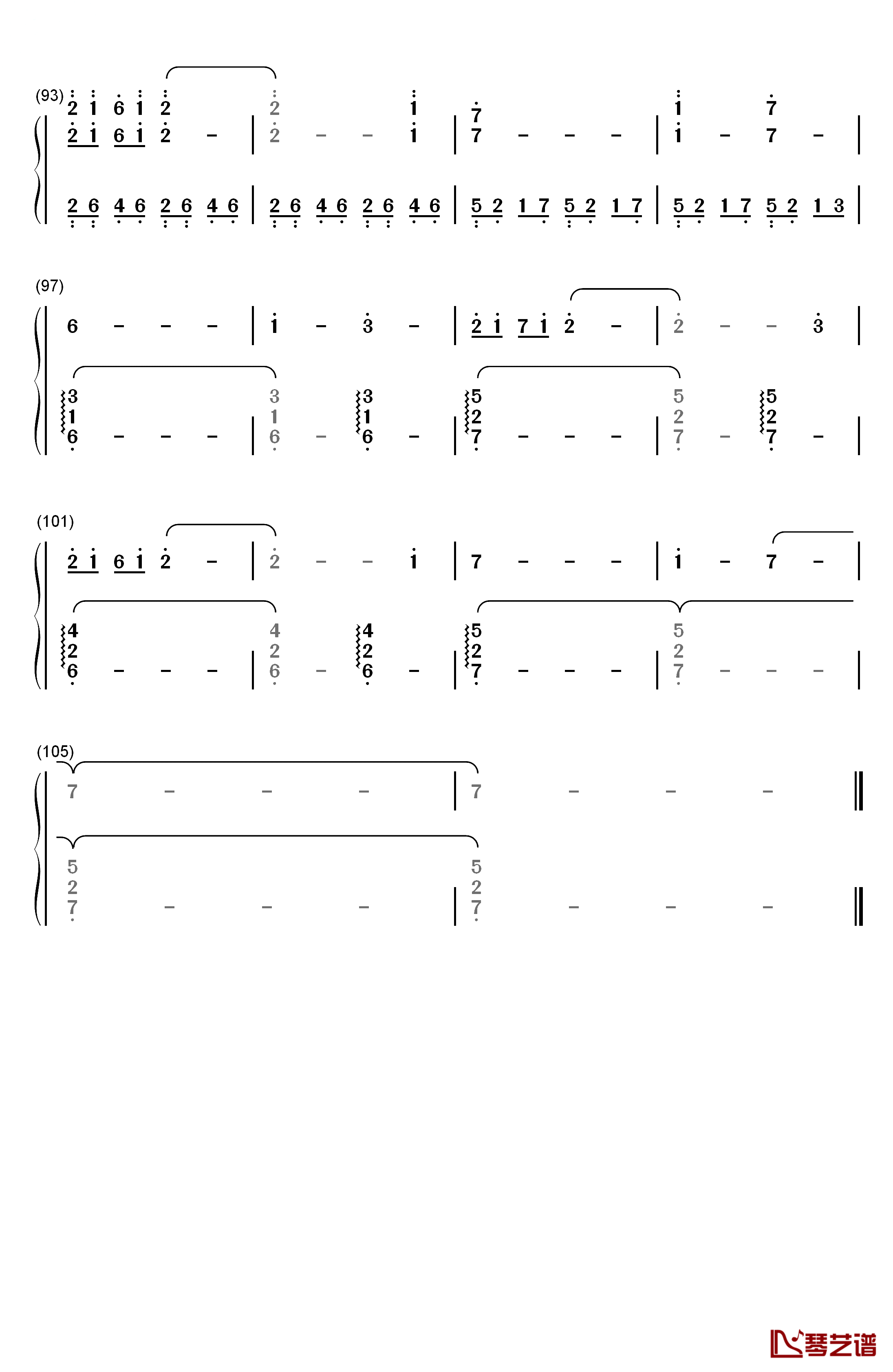 Cold Little Heart钢琴简谱-数字双手-Michael Kiwanuka5