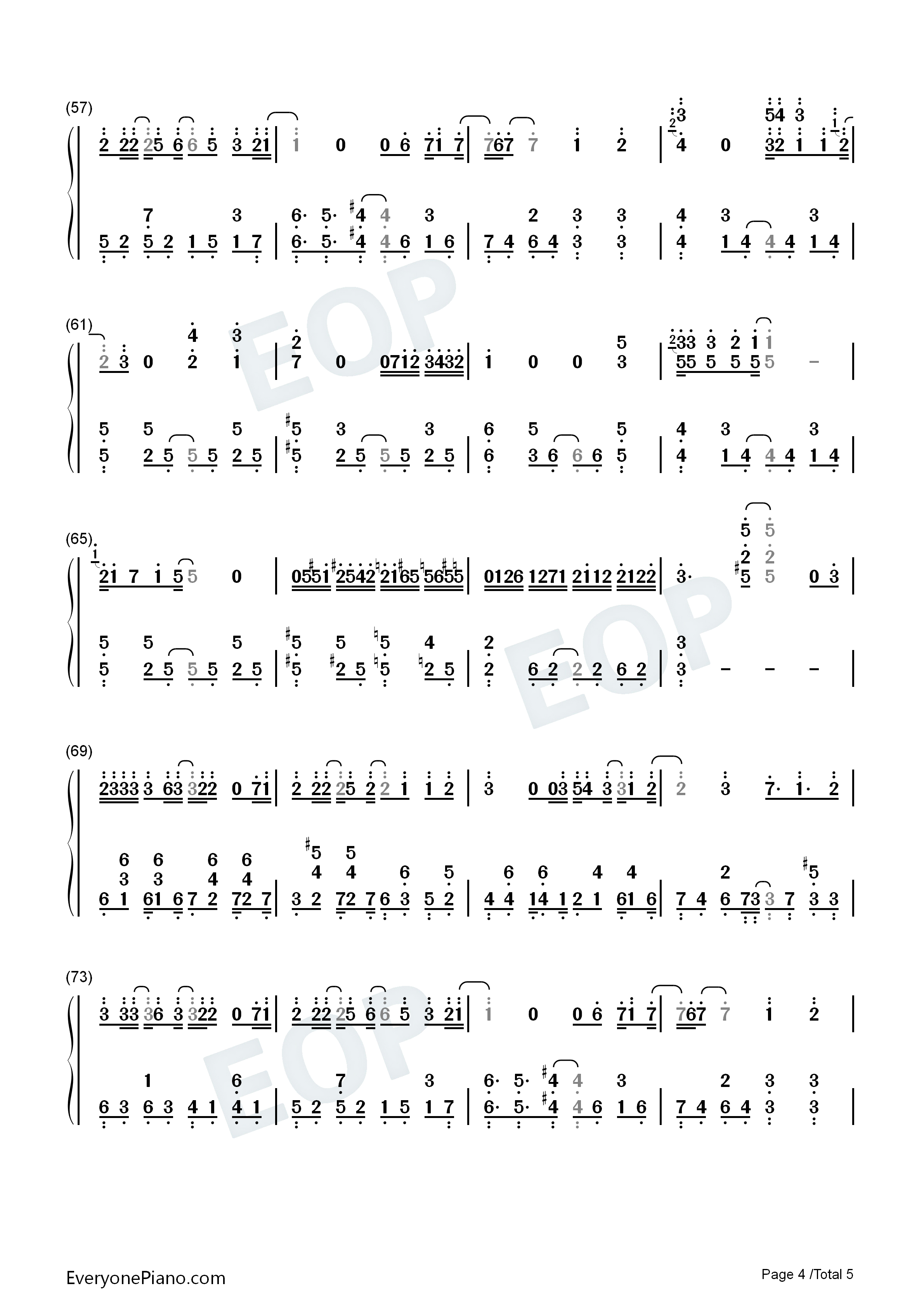 Nisha Labyrinth钢琴简谱-Asteria Sophiya演唱4