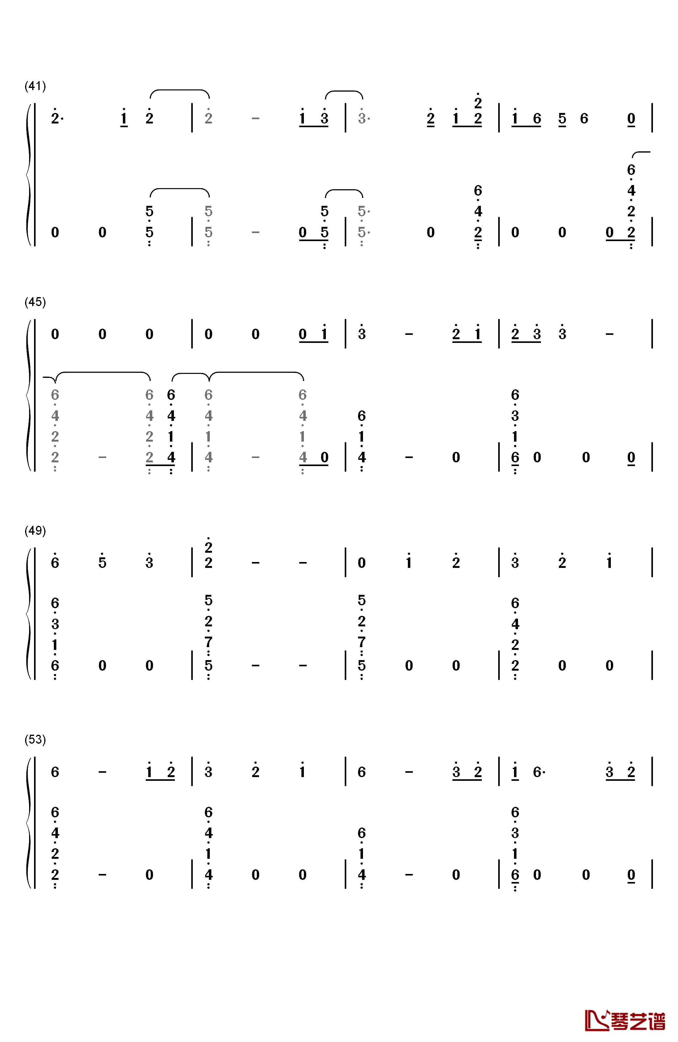 One Woman Man钢琴简谱-数字双手-John Legend3