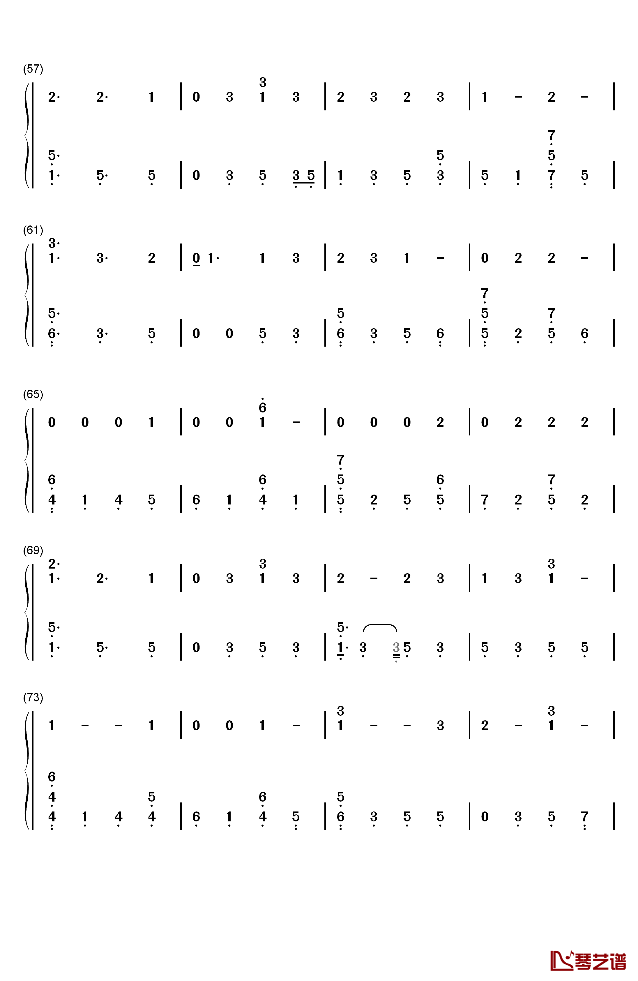 You Make It Feel Like Christmas钢琴简谱-数字双手-Gwen Stefani4