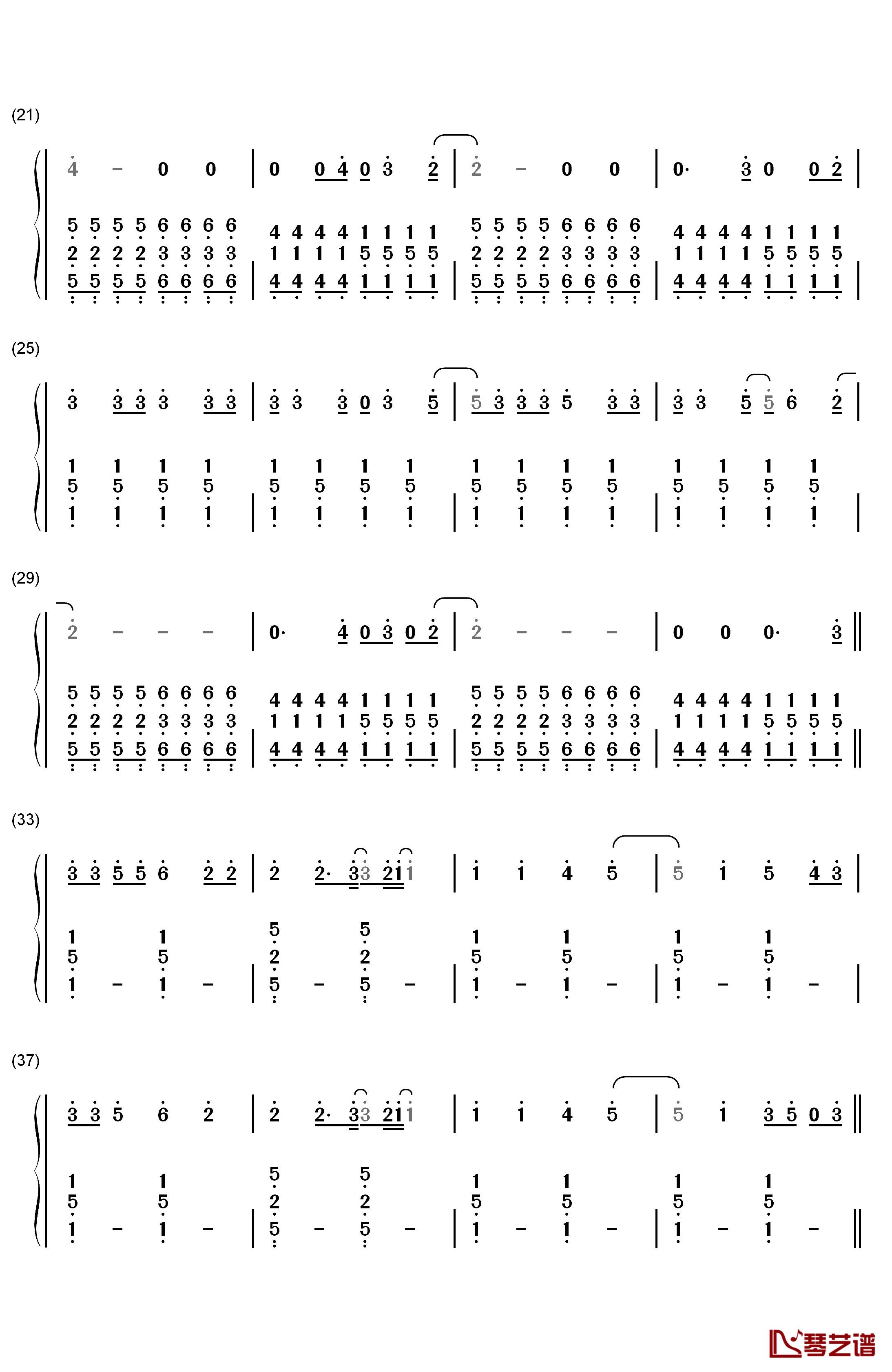 Girl Almighty钢琴简谱-数字双手-One Direction2