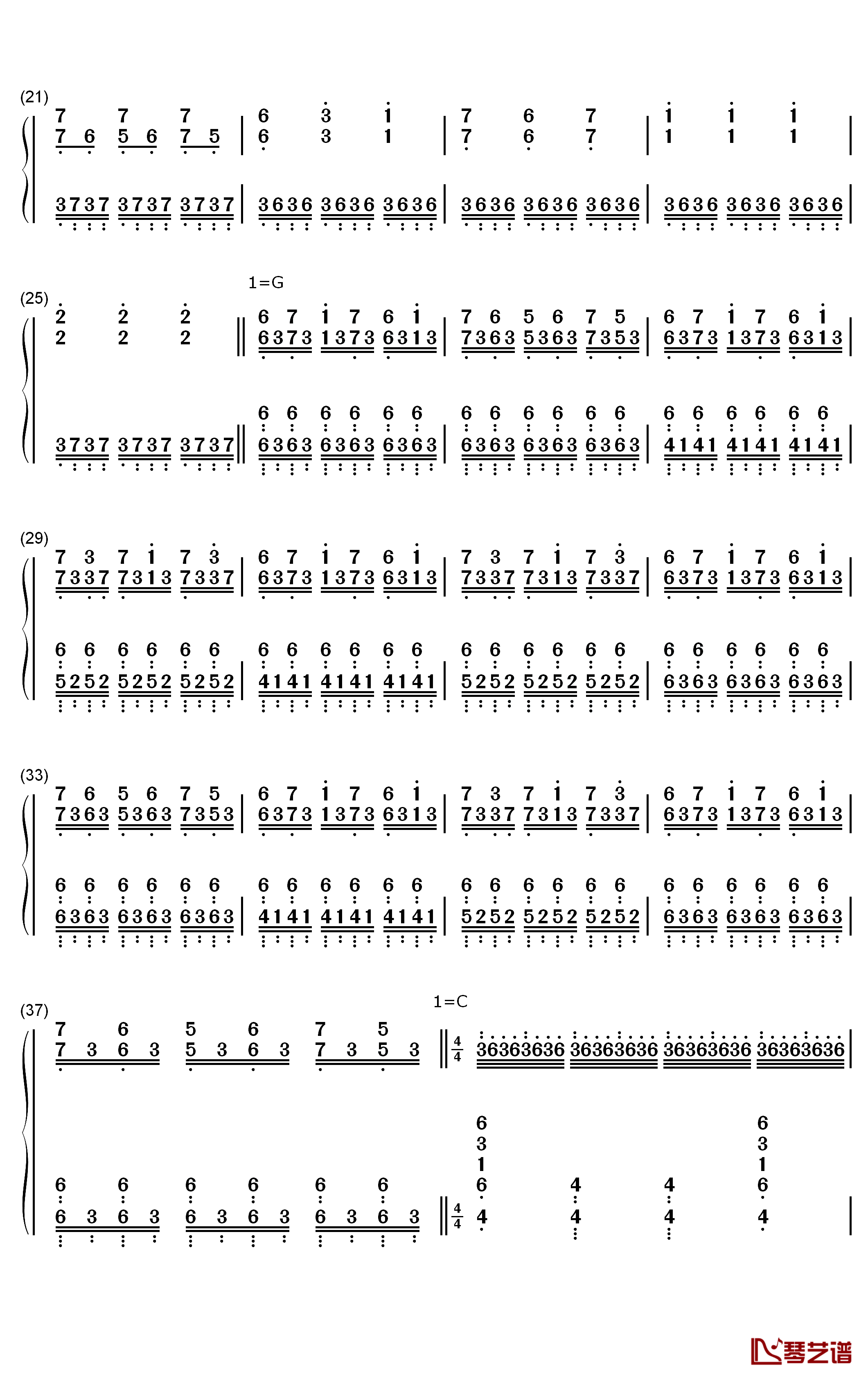 No Time for Caution钢琴简谱-数字双手-Hans Zimmer2