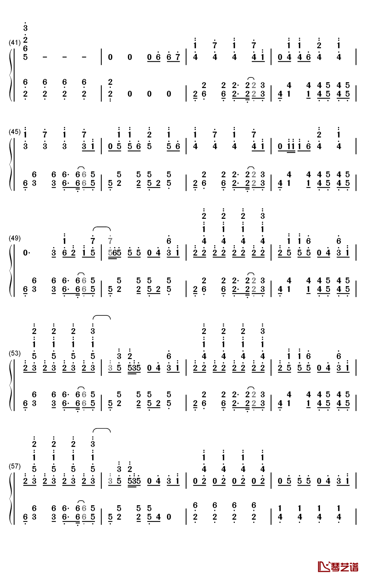 Tell Me Your Wish Genie钢琴简谱-数字双手-少女时代3