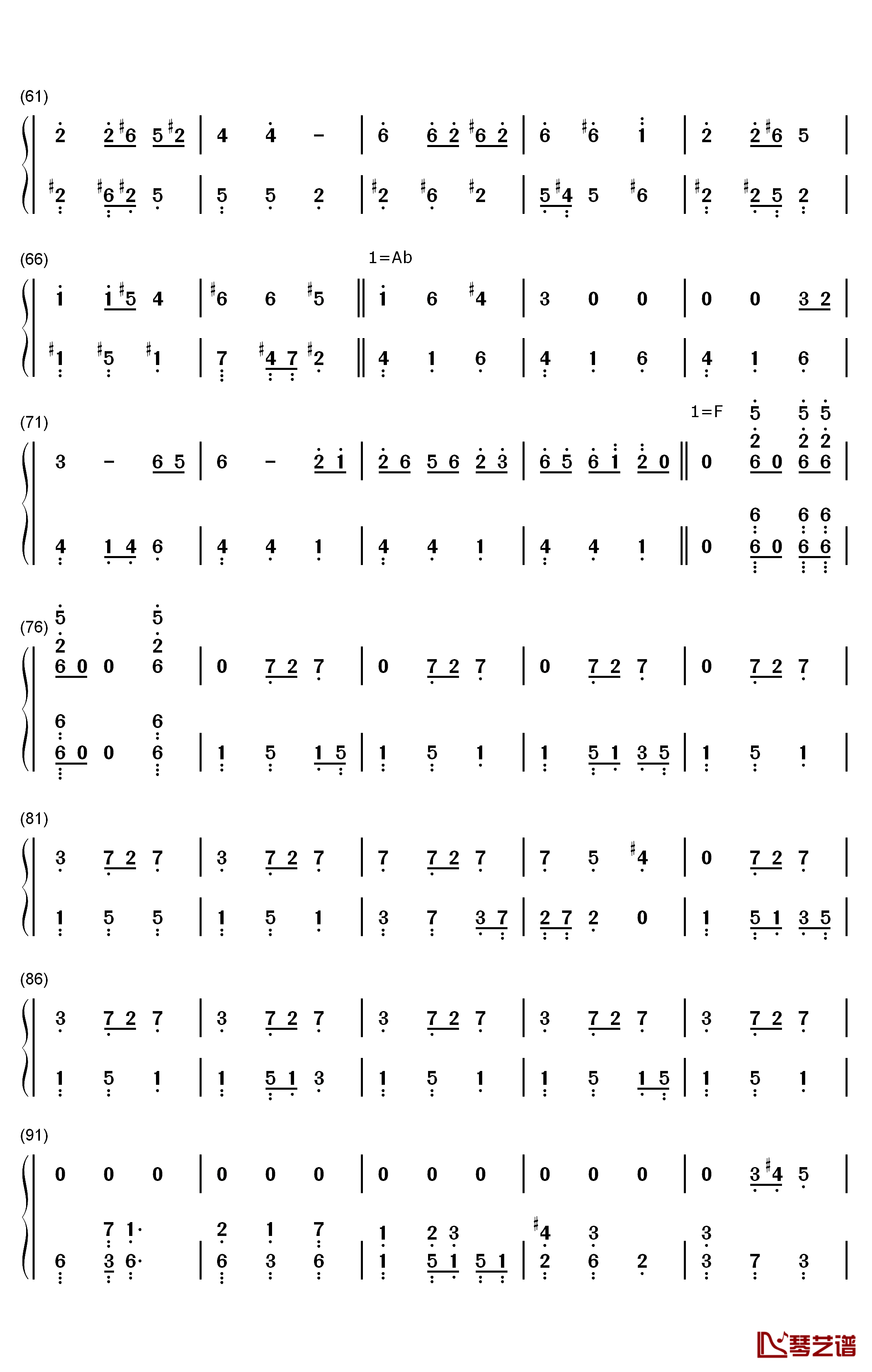 Orth Waltz钢琴简谱-数字双手-Kevin Penkin3