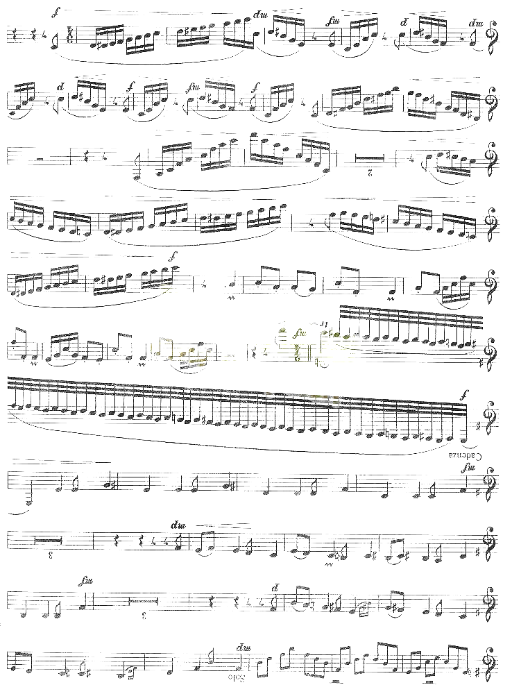 帕米尔之音协奏曲第二乐章简谱1