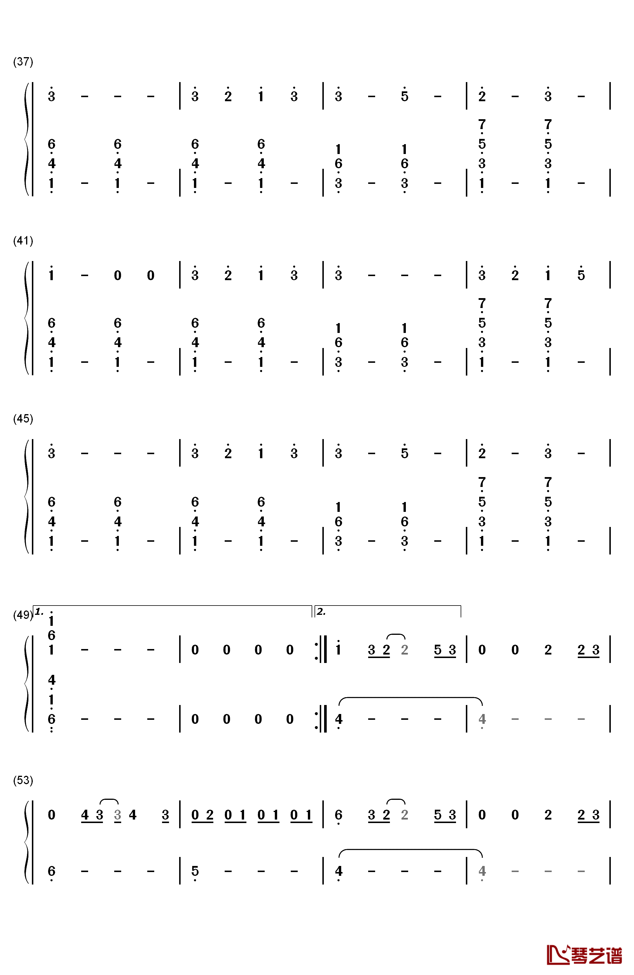 Drown钢琴简谱-数字双手-Bring Me the Horizon3