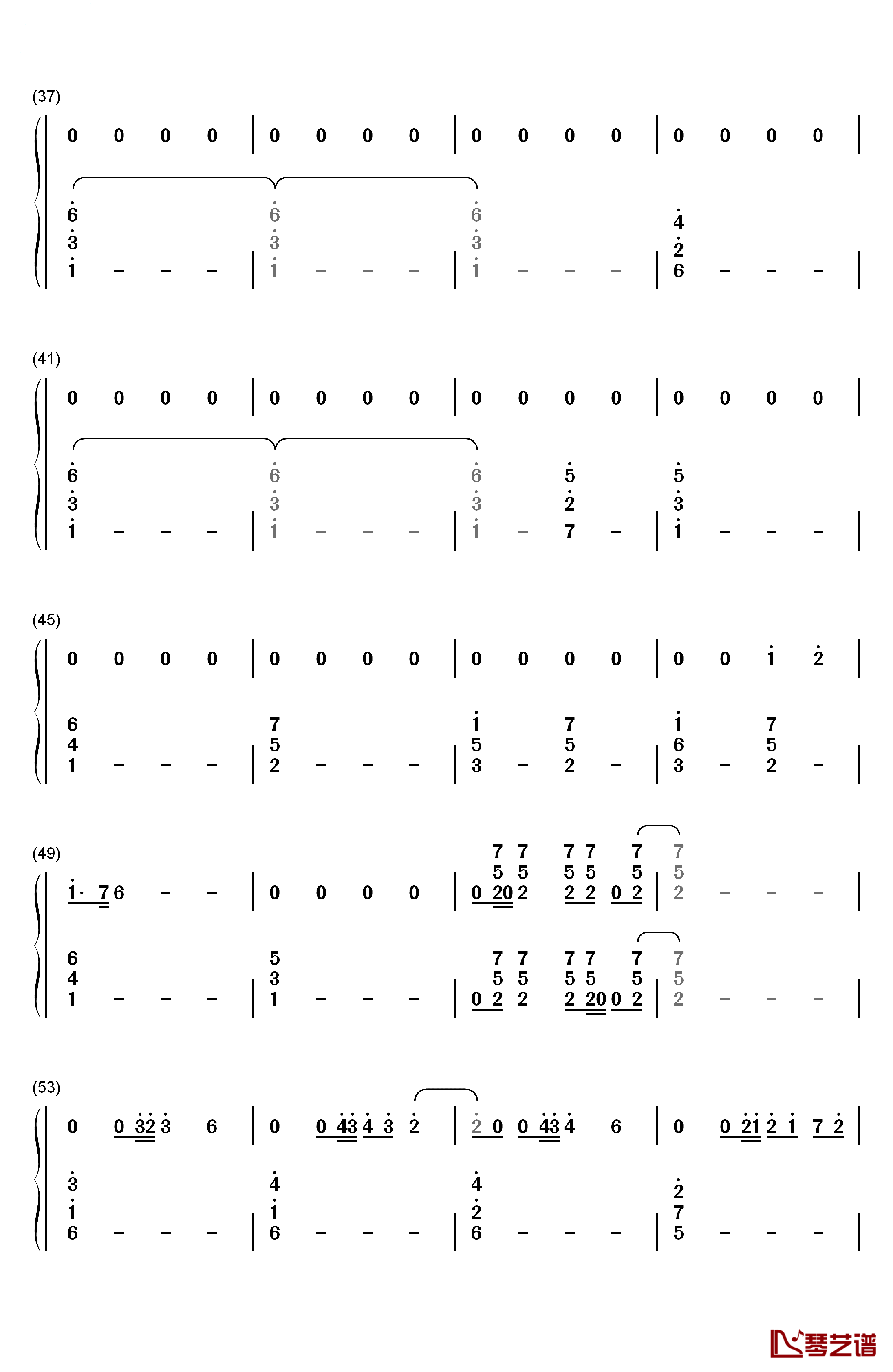 The Final Countdown钢琴简谱-数字双手-Europe3