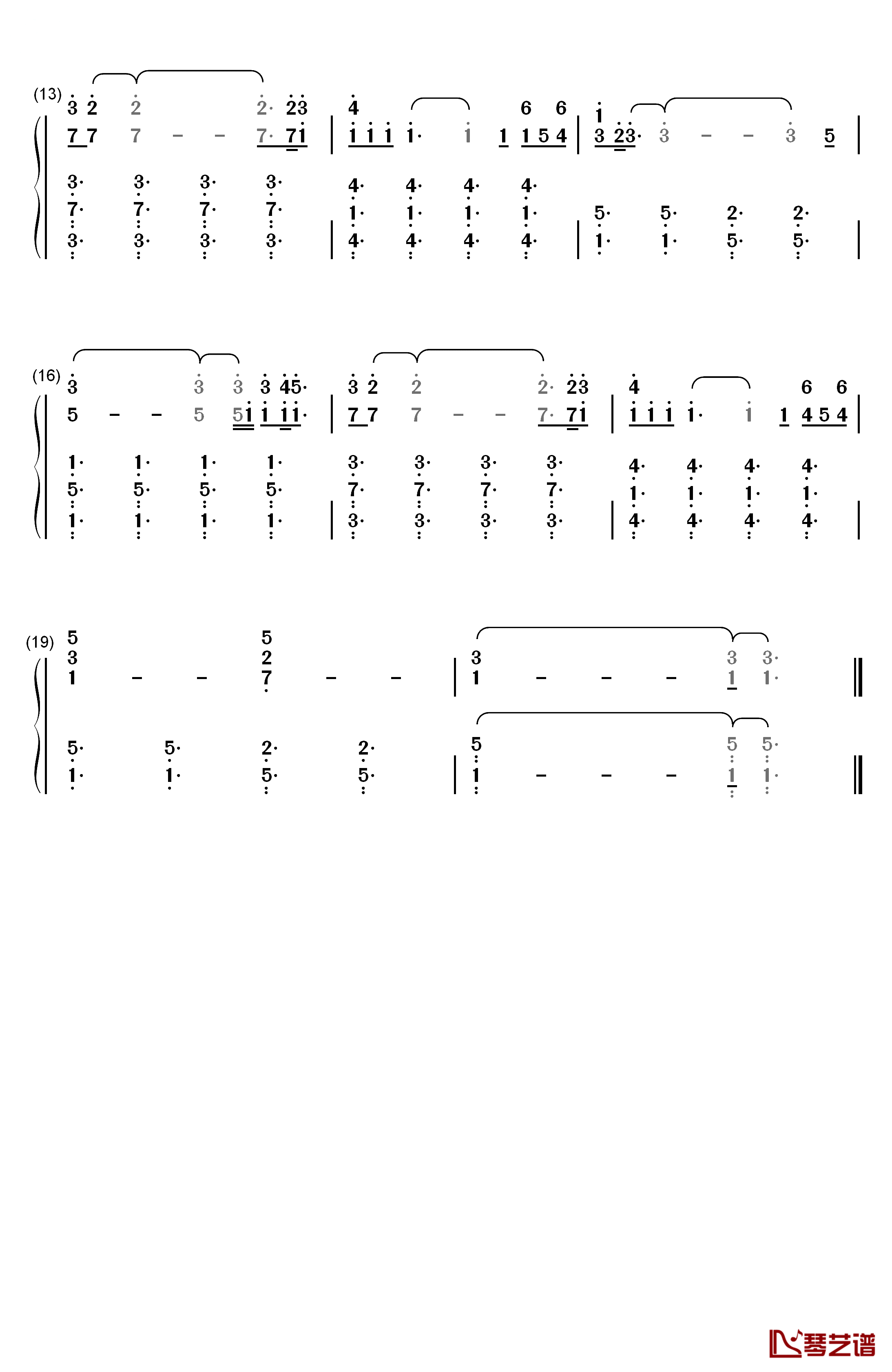 Say Something钢琴简谱-数字双手-A Great Big World  Christina Aguilera2