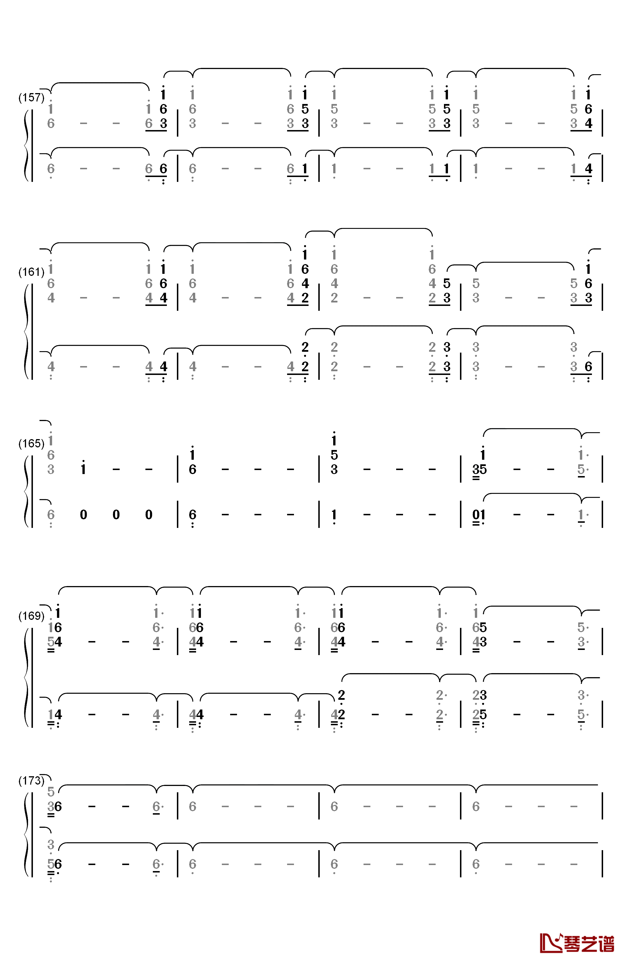 I Did Something Bad钢琴简谱-数字双手-Taylor Swift8