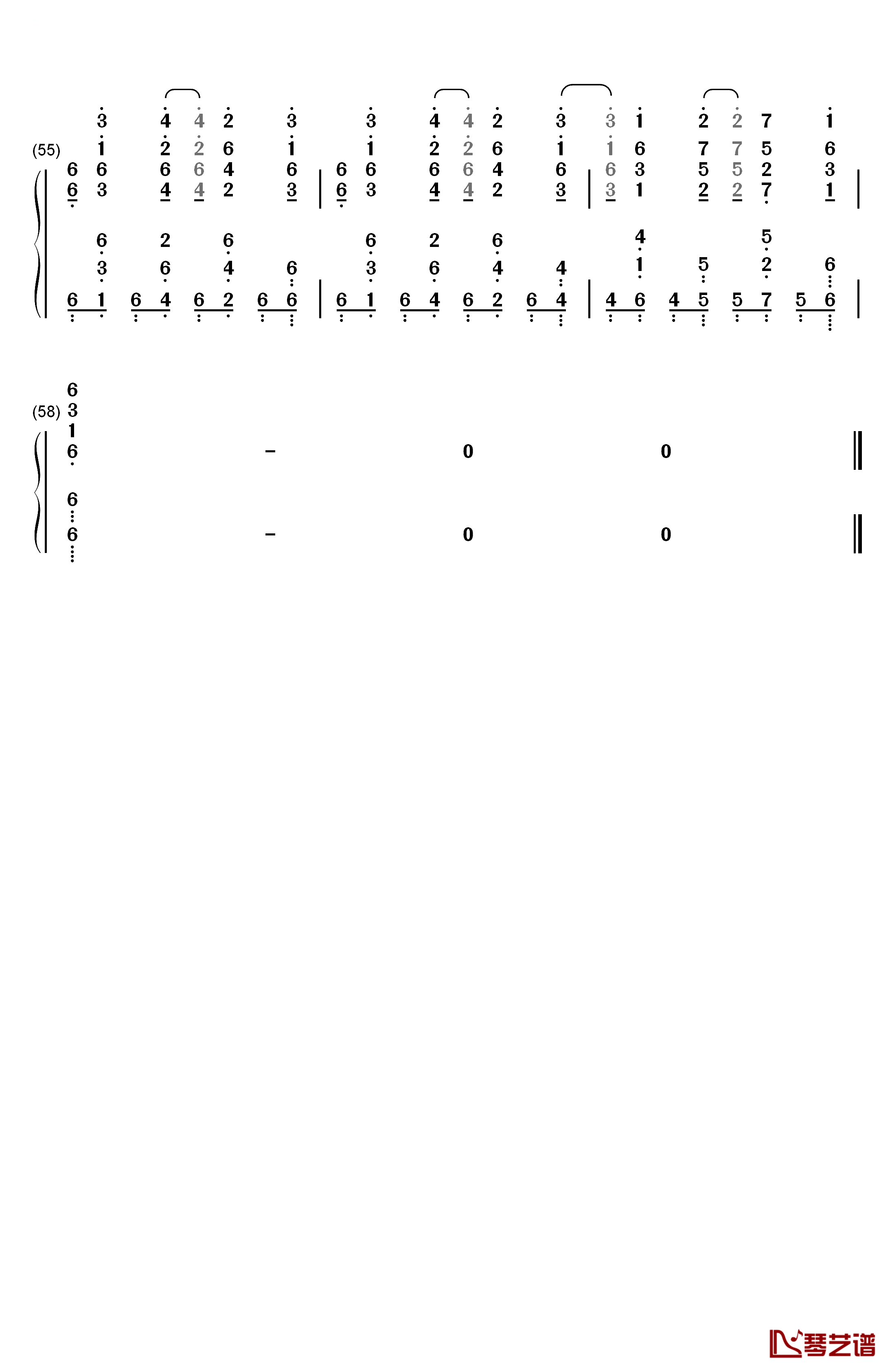 心臓を捧げよ钢琴简谱-数字双手-Linked Horizon5