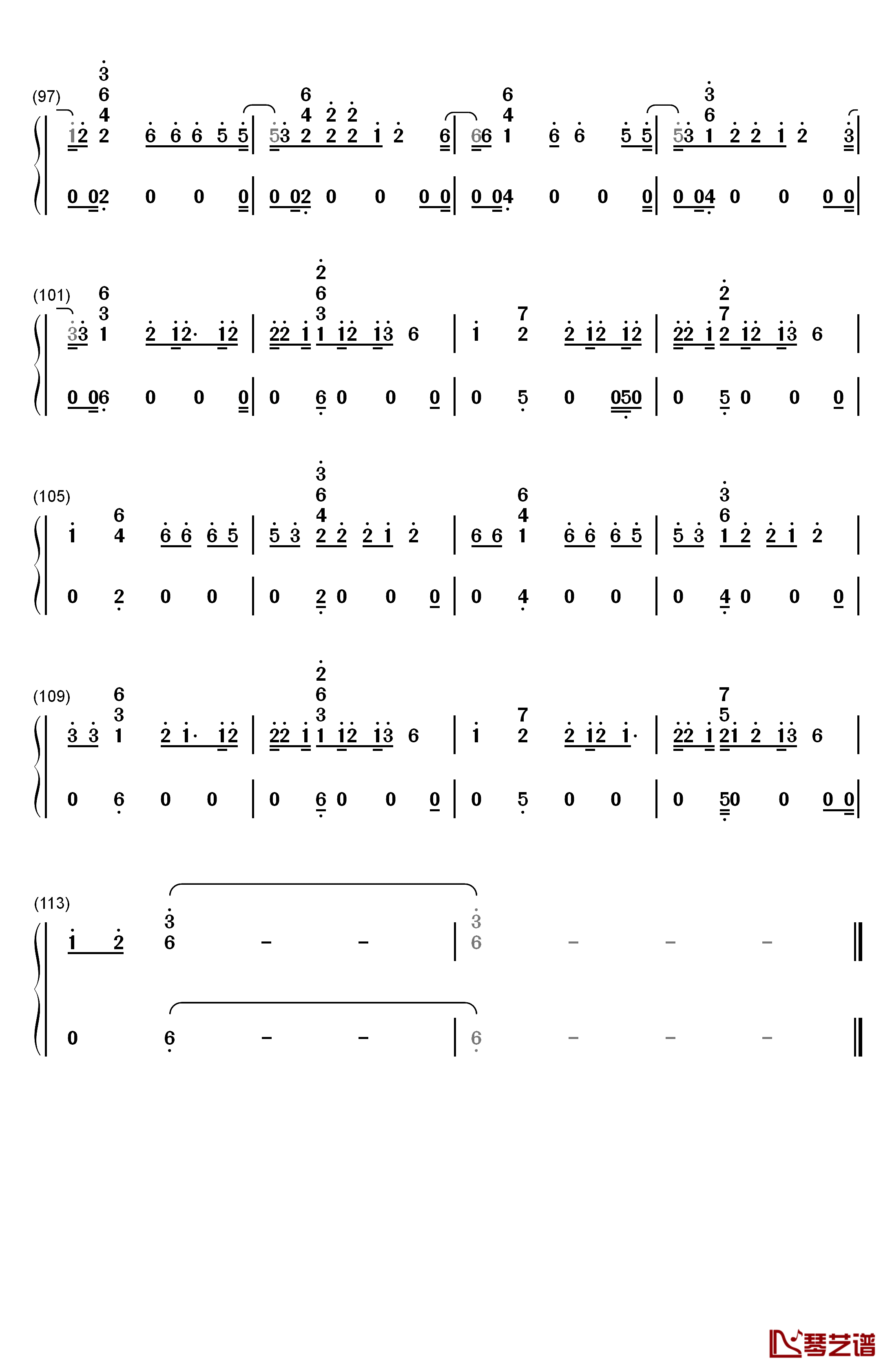 Faking It钢琴简谱-数字双手-Calvin Harris5