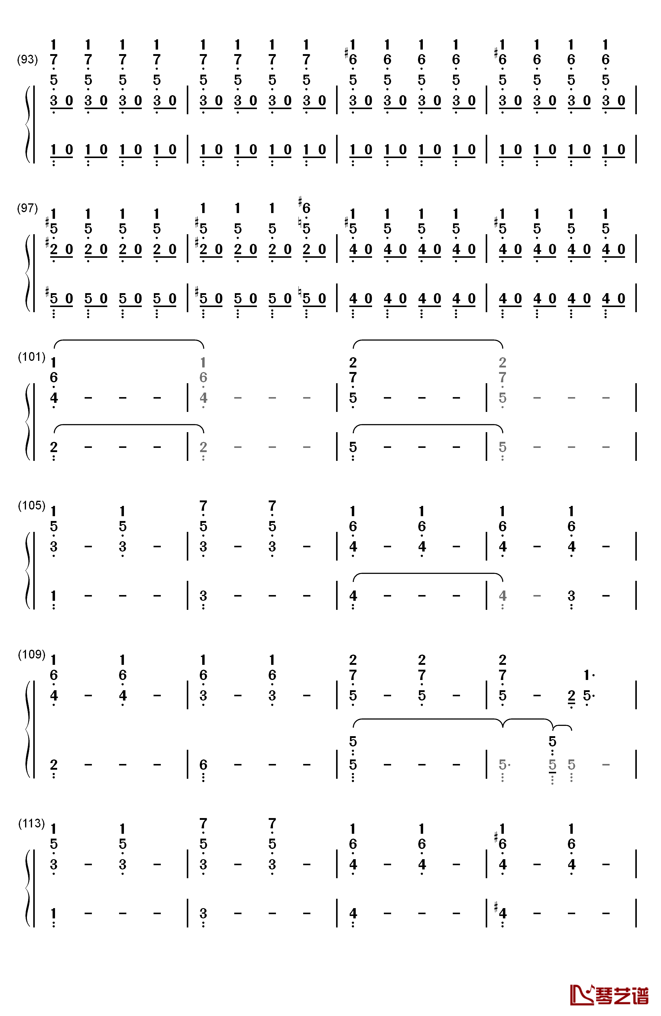 Fool For You钢琴简谱-数字双手-ZAYN5