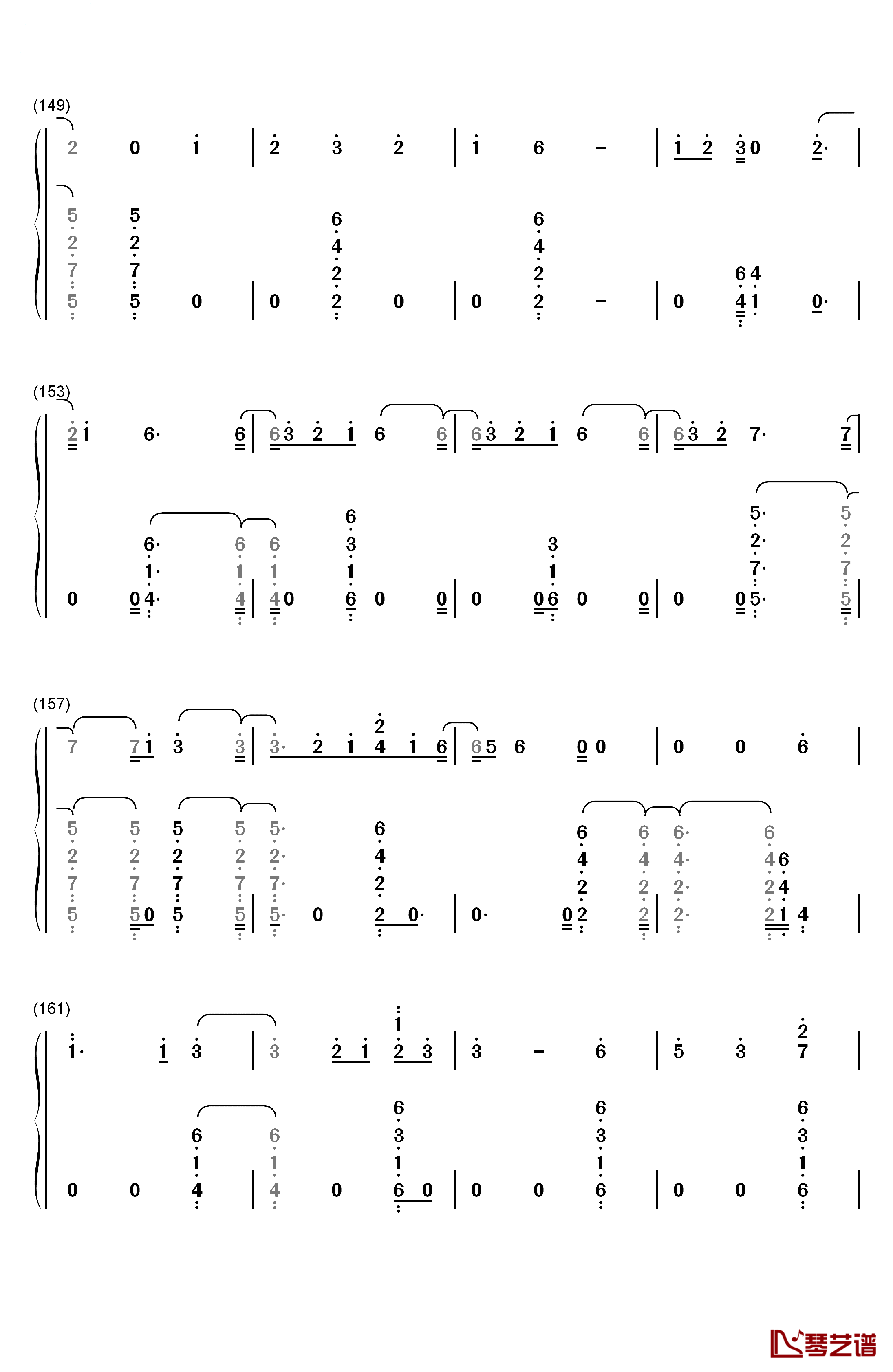 One Woman Man钢琴简谱-数字双手-John Legend9