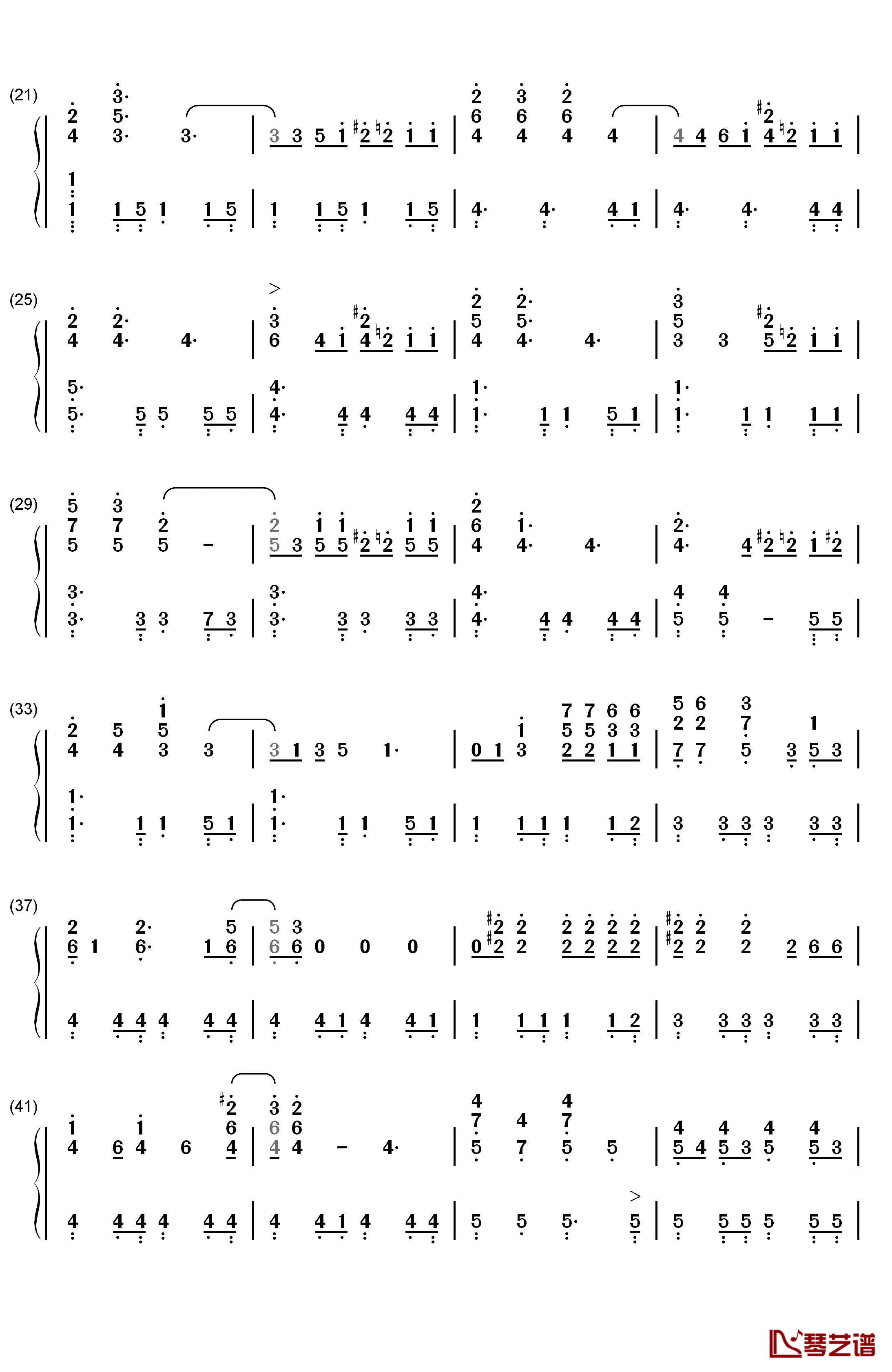 Everybody Talks钢琴简谱-数字双手-Neon Trees2