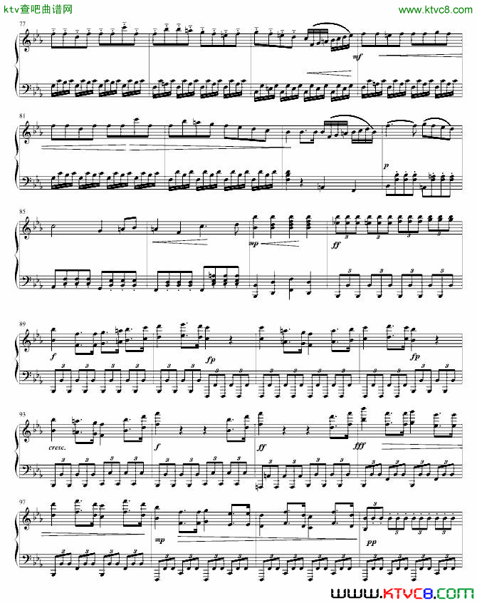 第一钢琴奏鸣曲简谱1