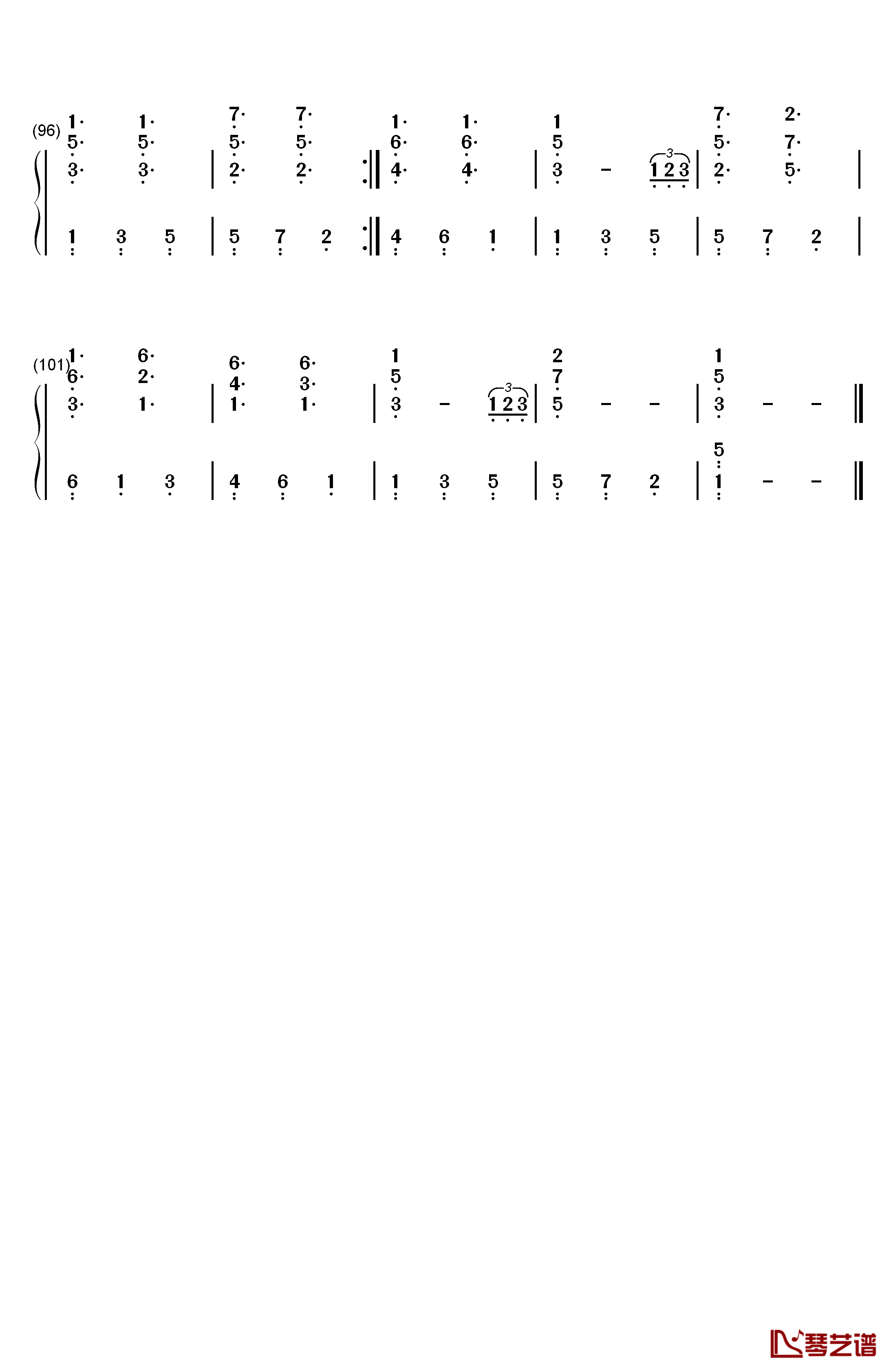 A Drop In The Ocean钢琴简谱-数字双手-Ron Pope5